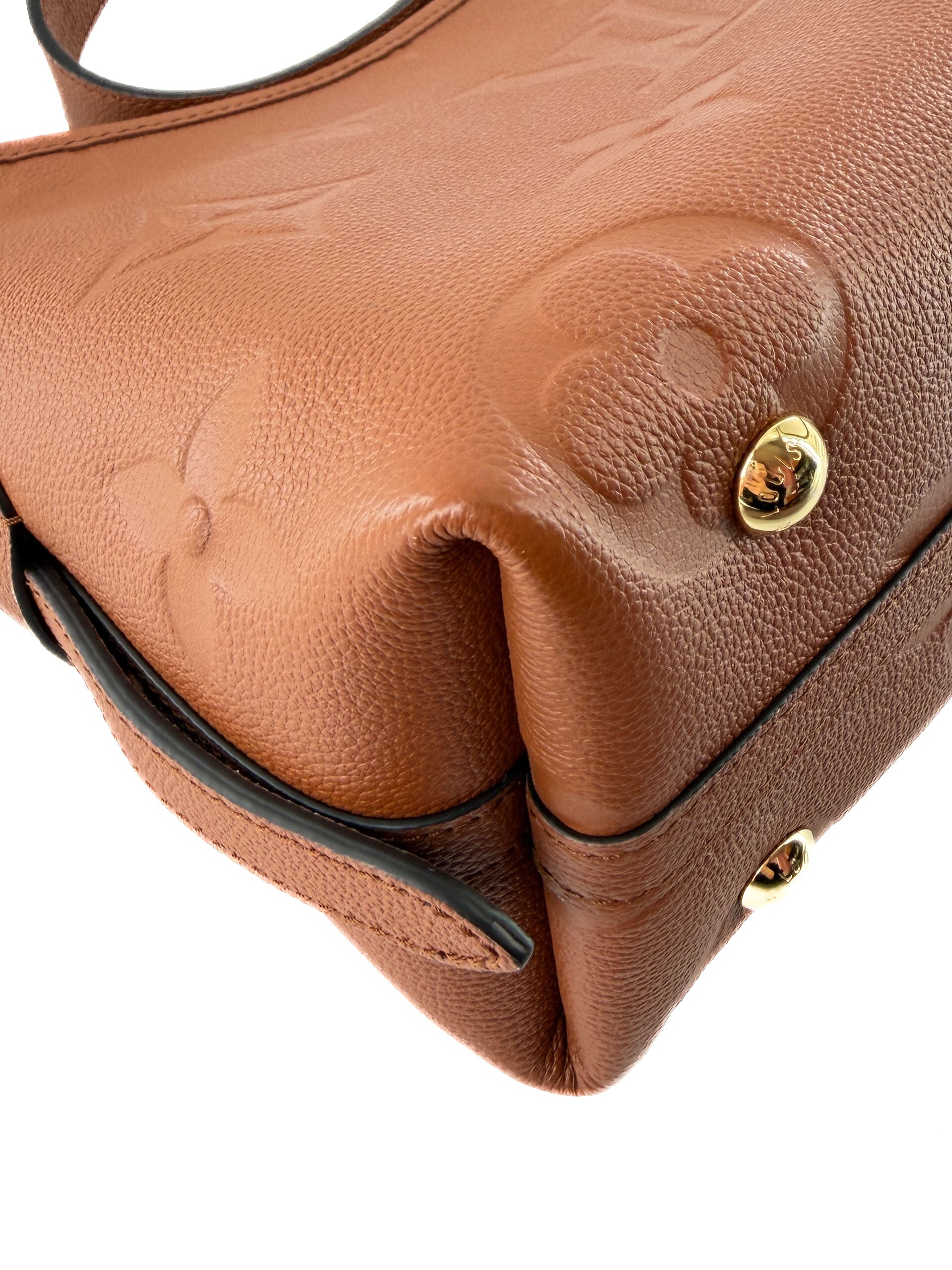 Louis Vuitton monogram empriente CarryAll PM cognac NFC