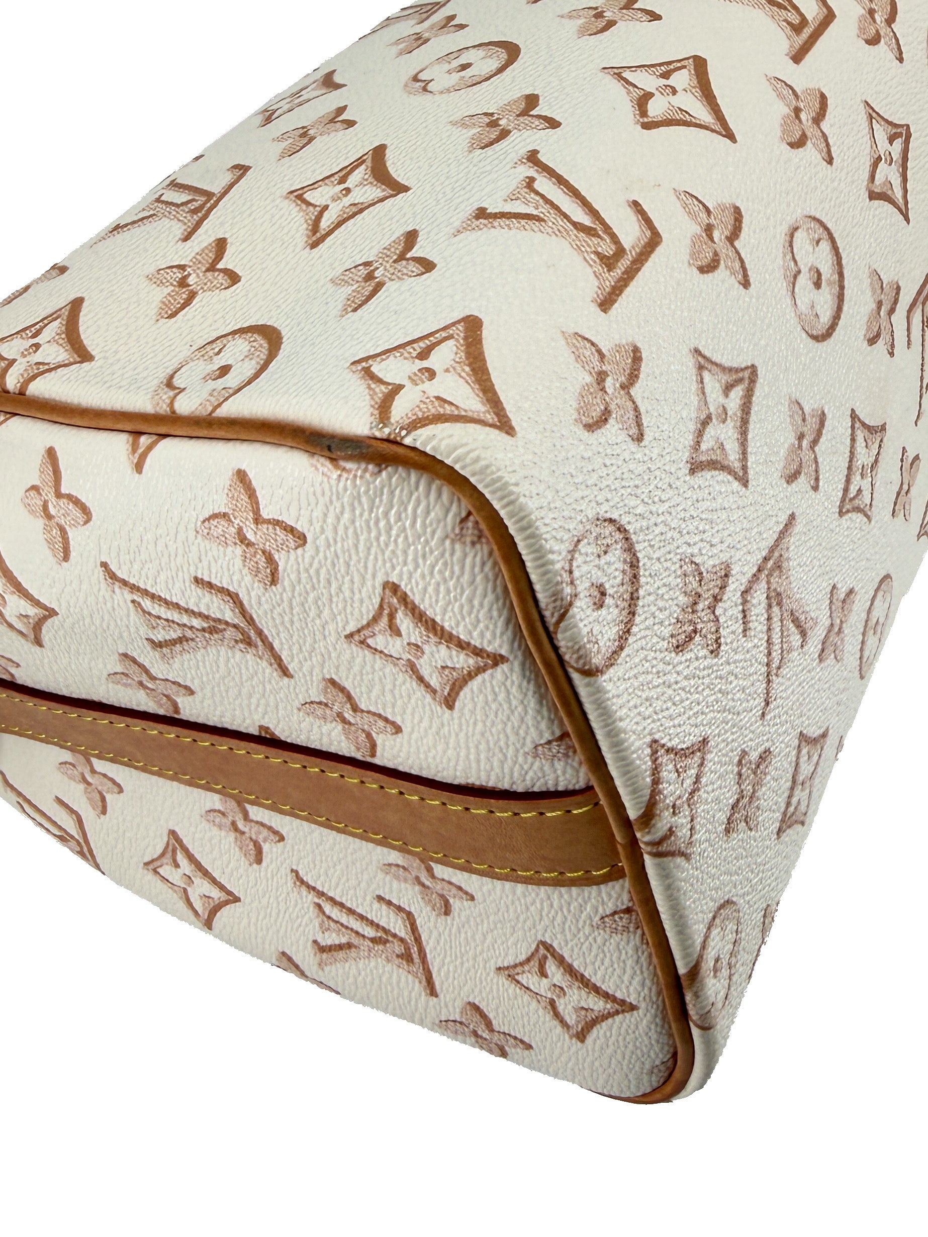 Louis Vuitton monogram Fall for You Speedy 25 Bandouliere Beige NFC