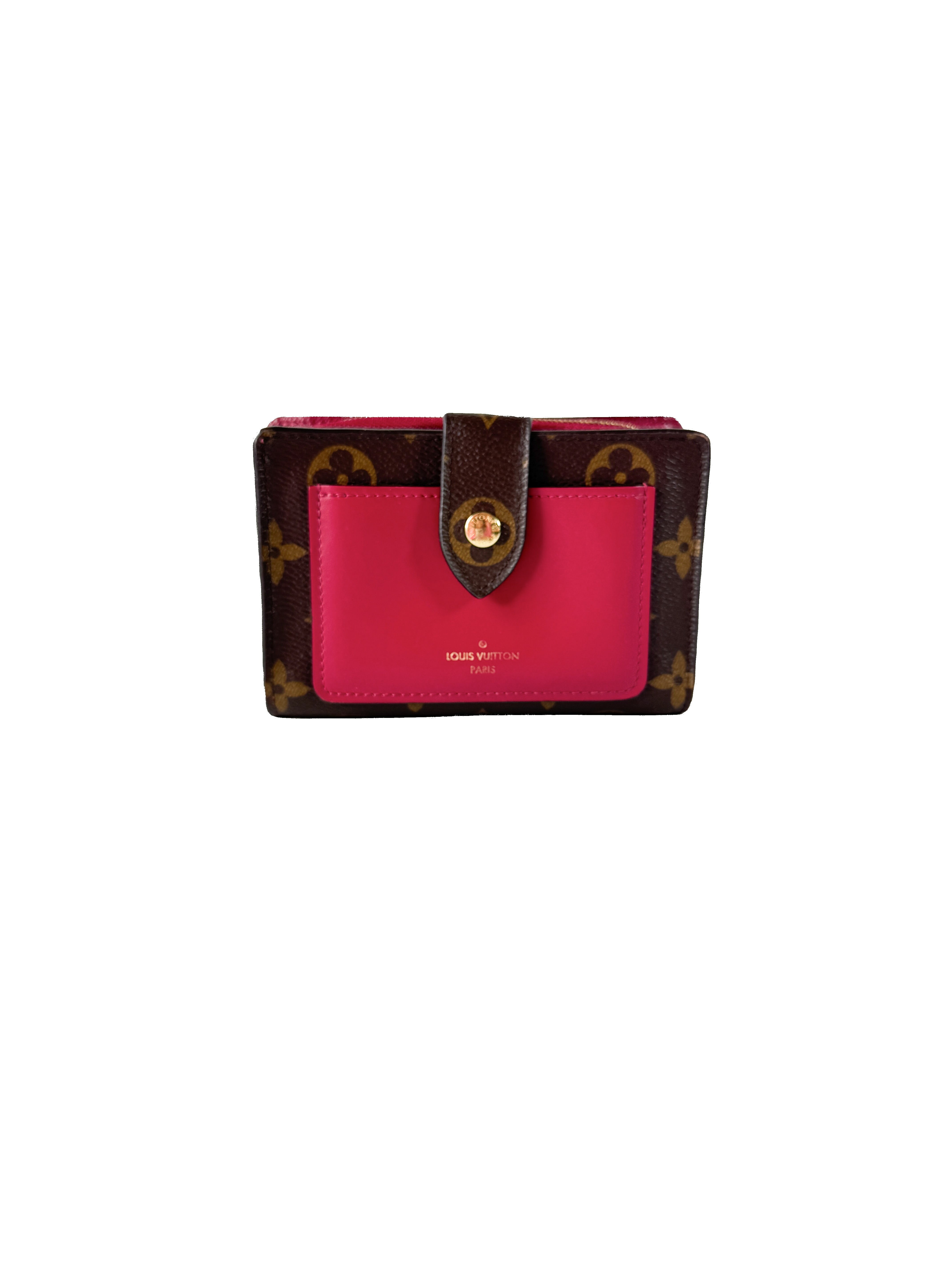 Louis Vuitton monogram pink Juliette wallet