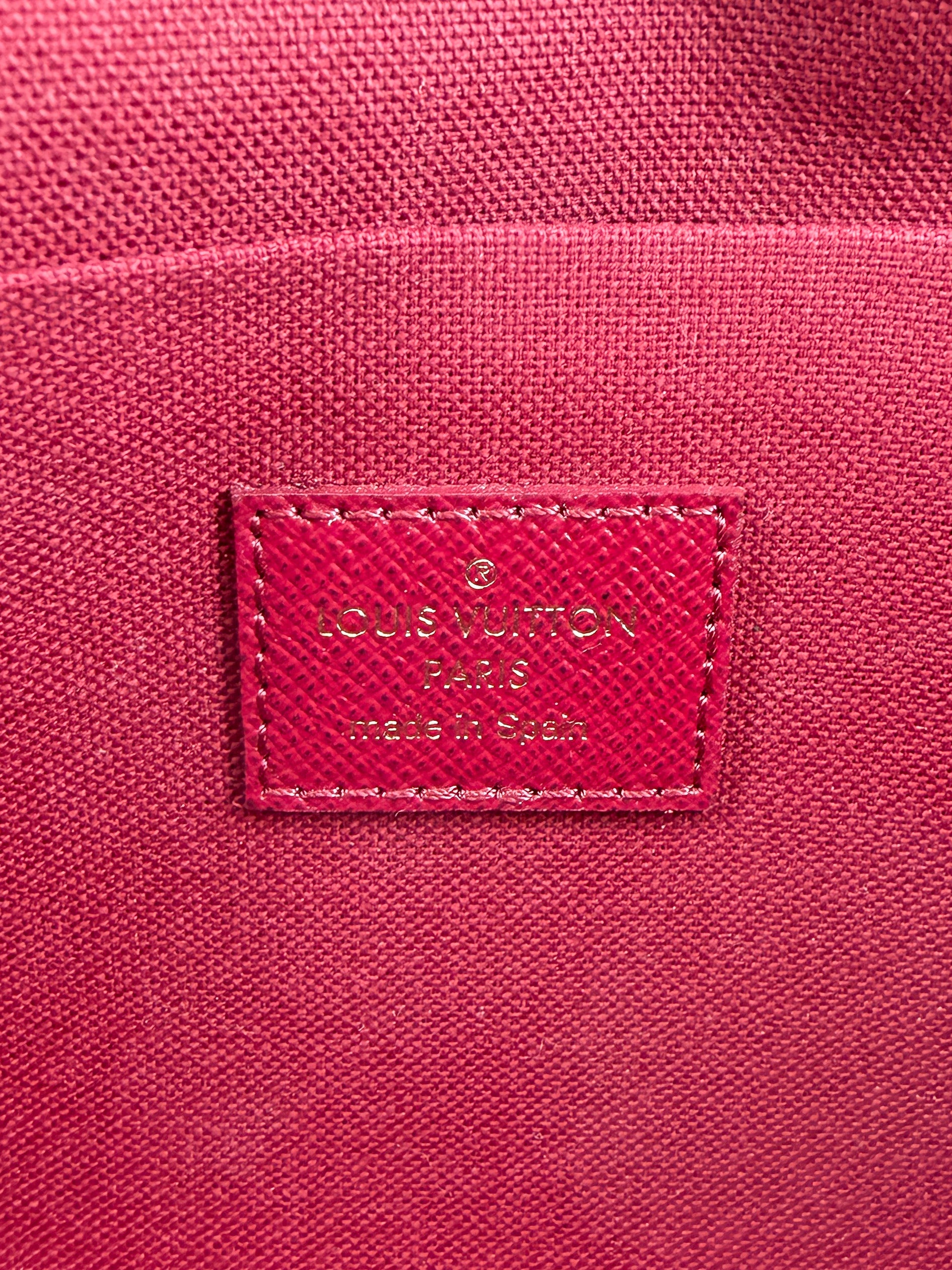 Louis Vuitton monogram Felicie Pochette w/inserts CA2188
