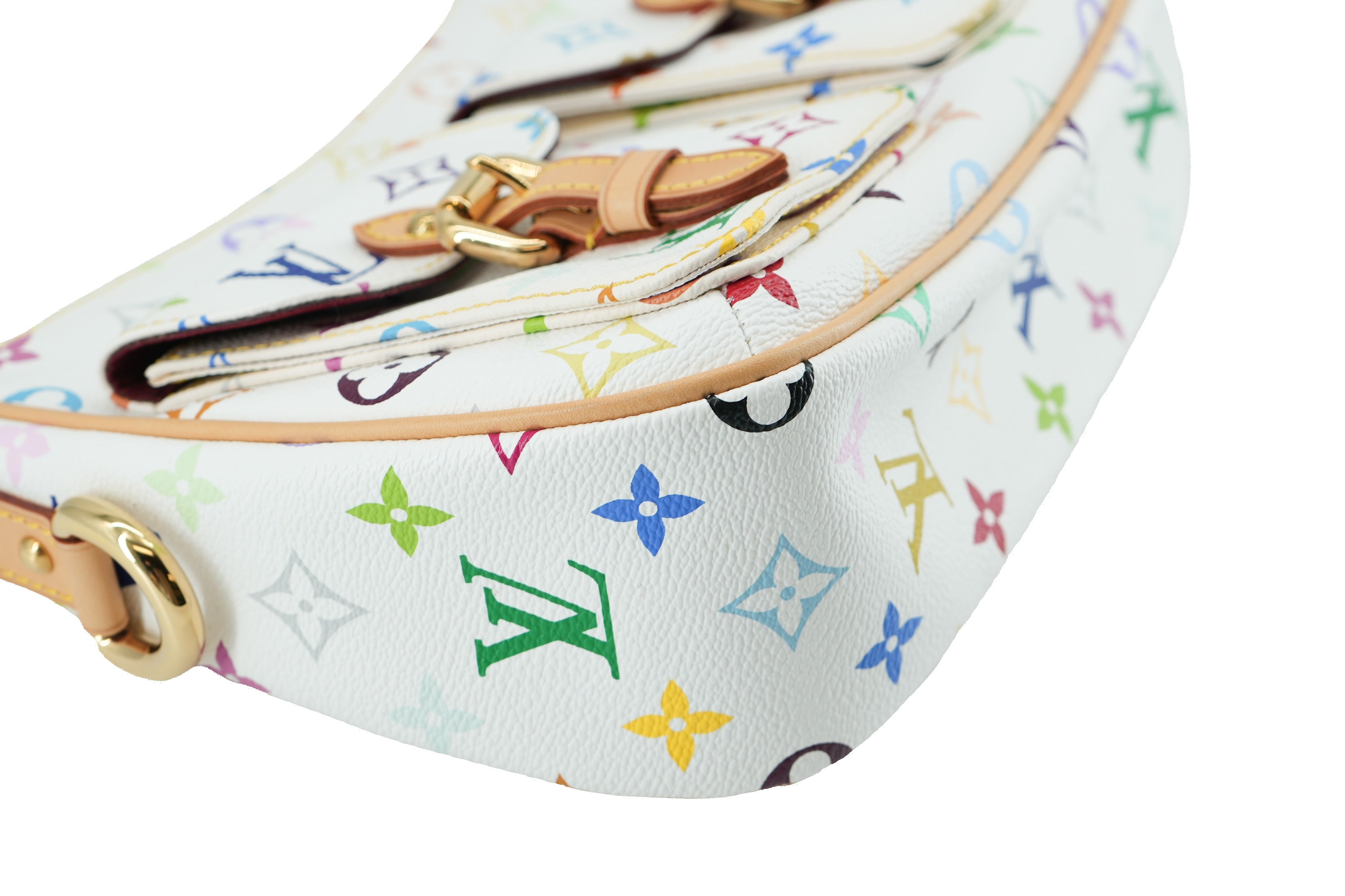 Louis Vuitton white multicolor Lodge PM LD0033