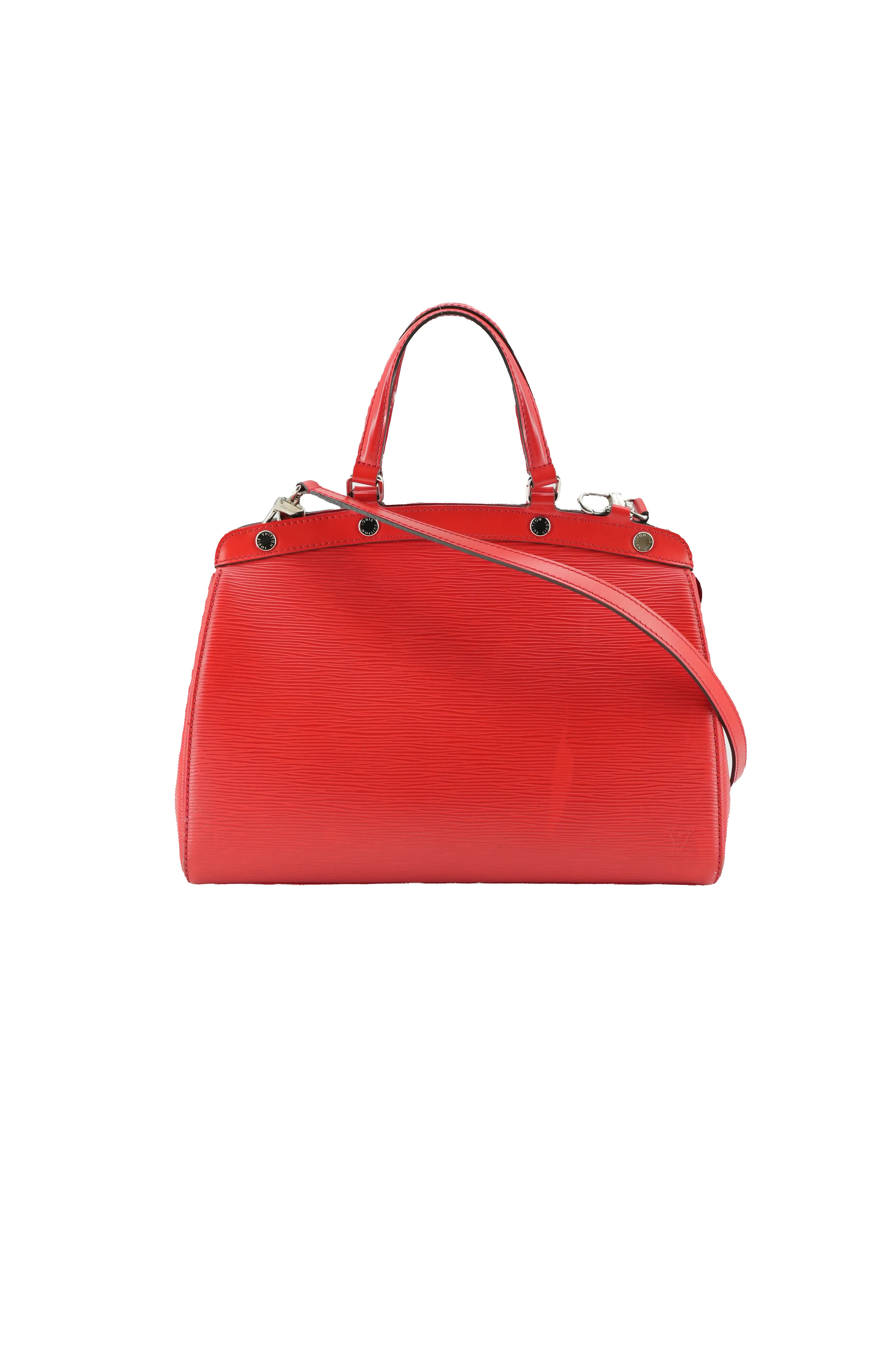 Louis Vuitton red epi leather Brea MM AA3174
