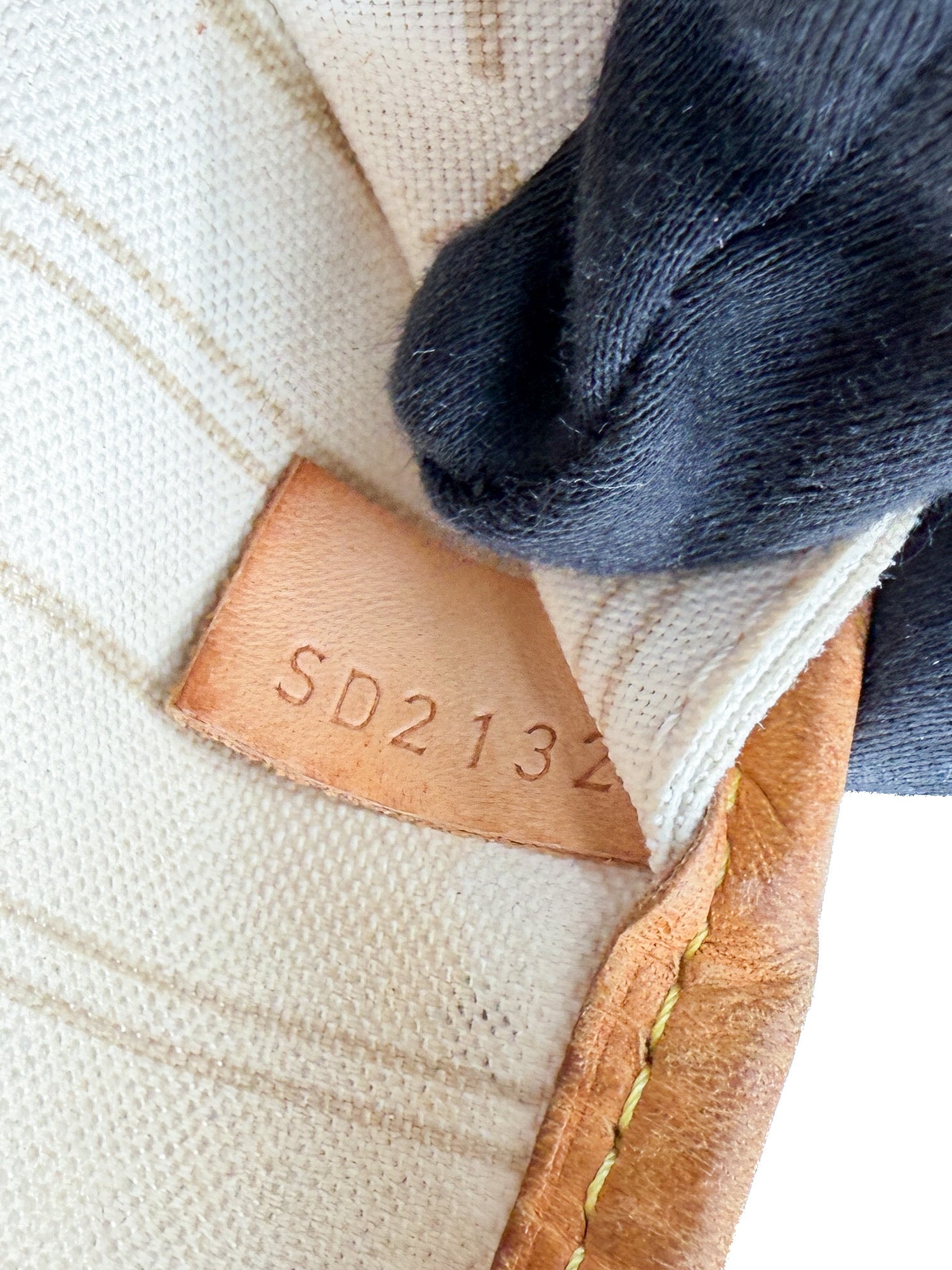 Louis Vuitton damier azur neverfull MM SD2132