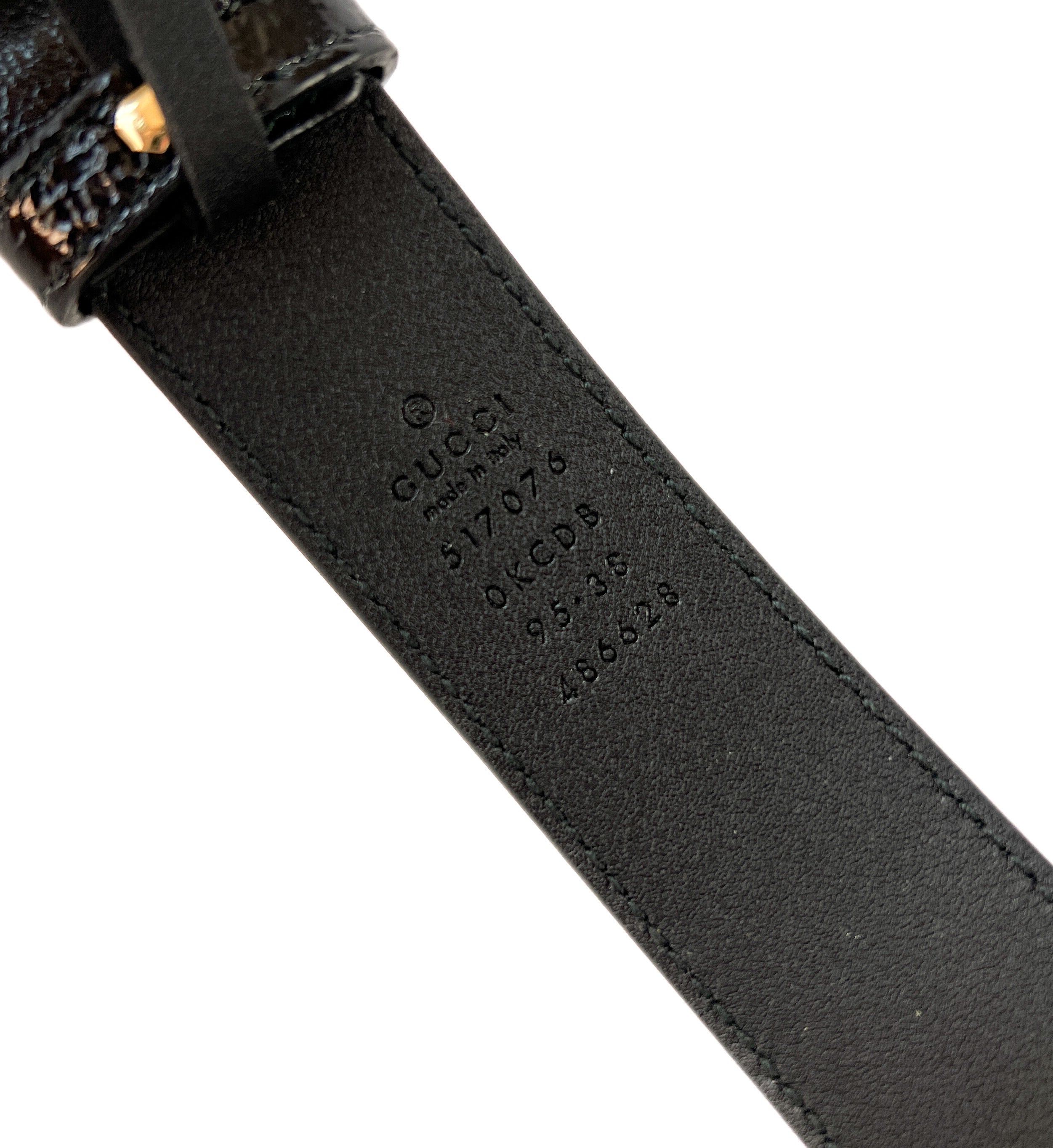 Gucci brown suede Ophidia belt bag