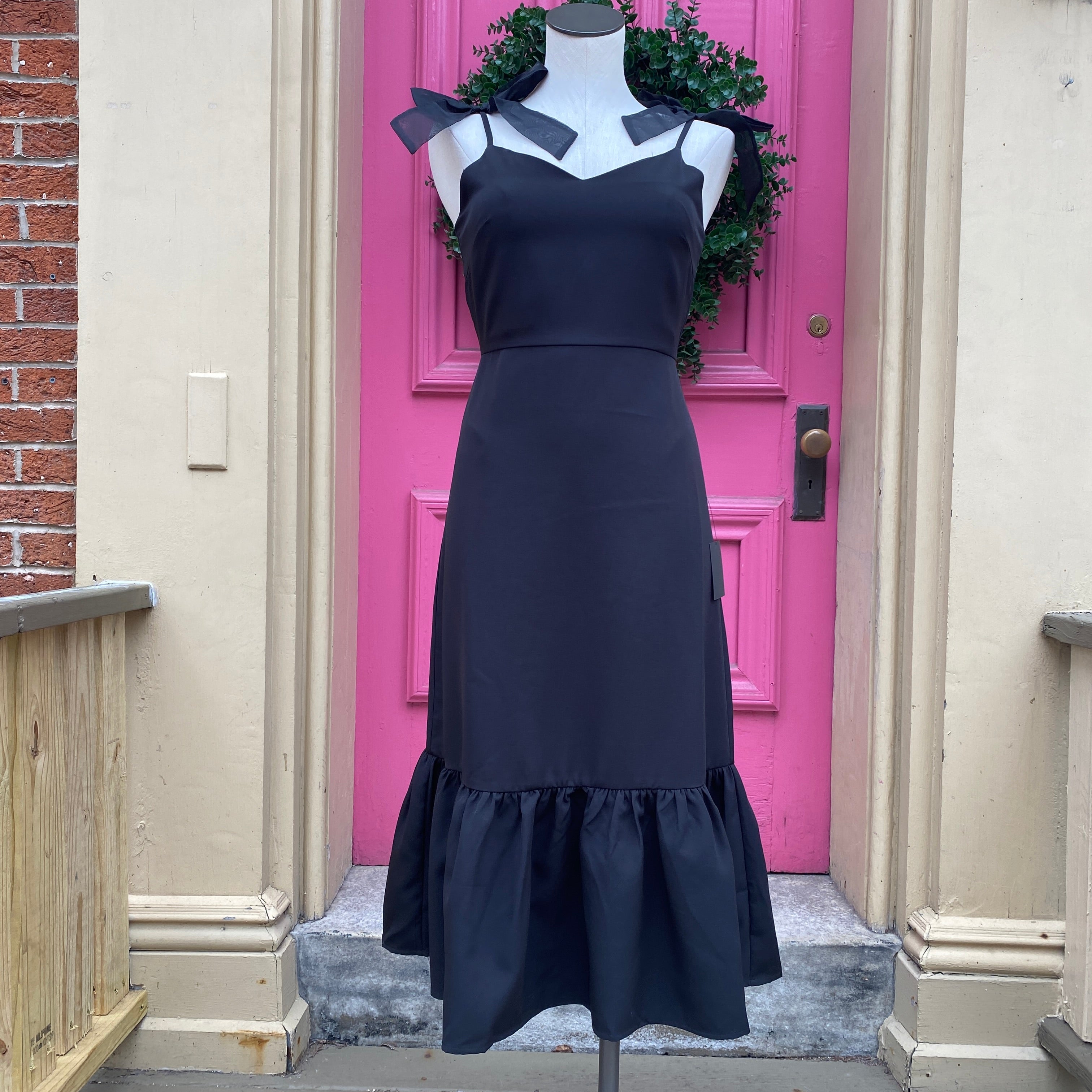 Lulus black tank dress size small