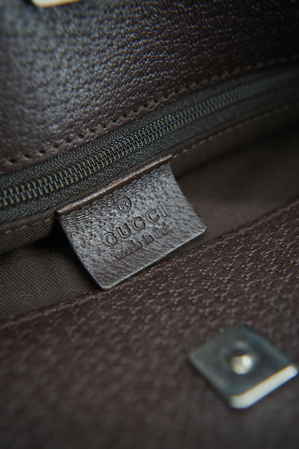 Gucci brown small Eclipse crossbody 120841 209047