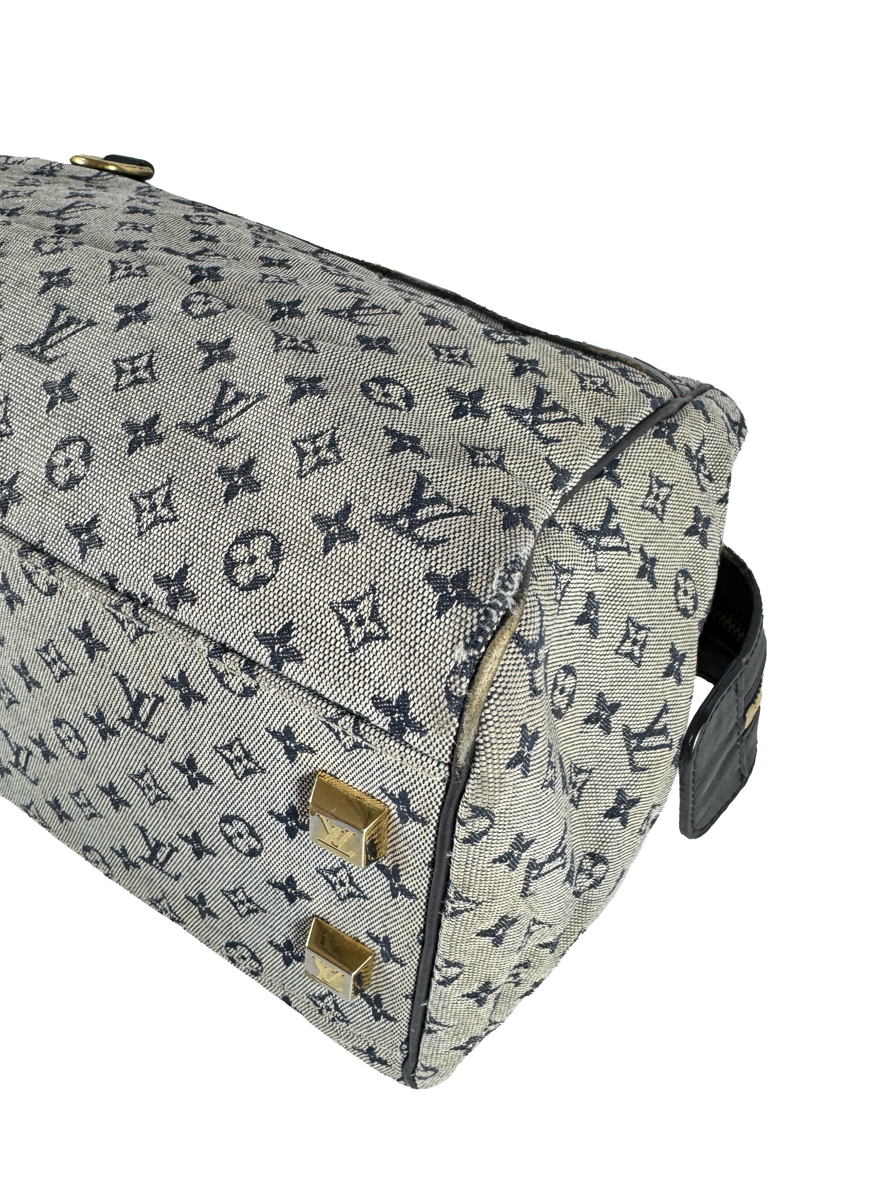 Louis Vuitton monogram navy Josephine GM VI0023