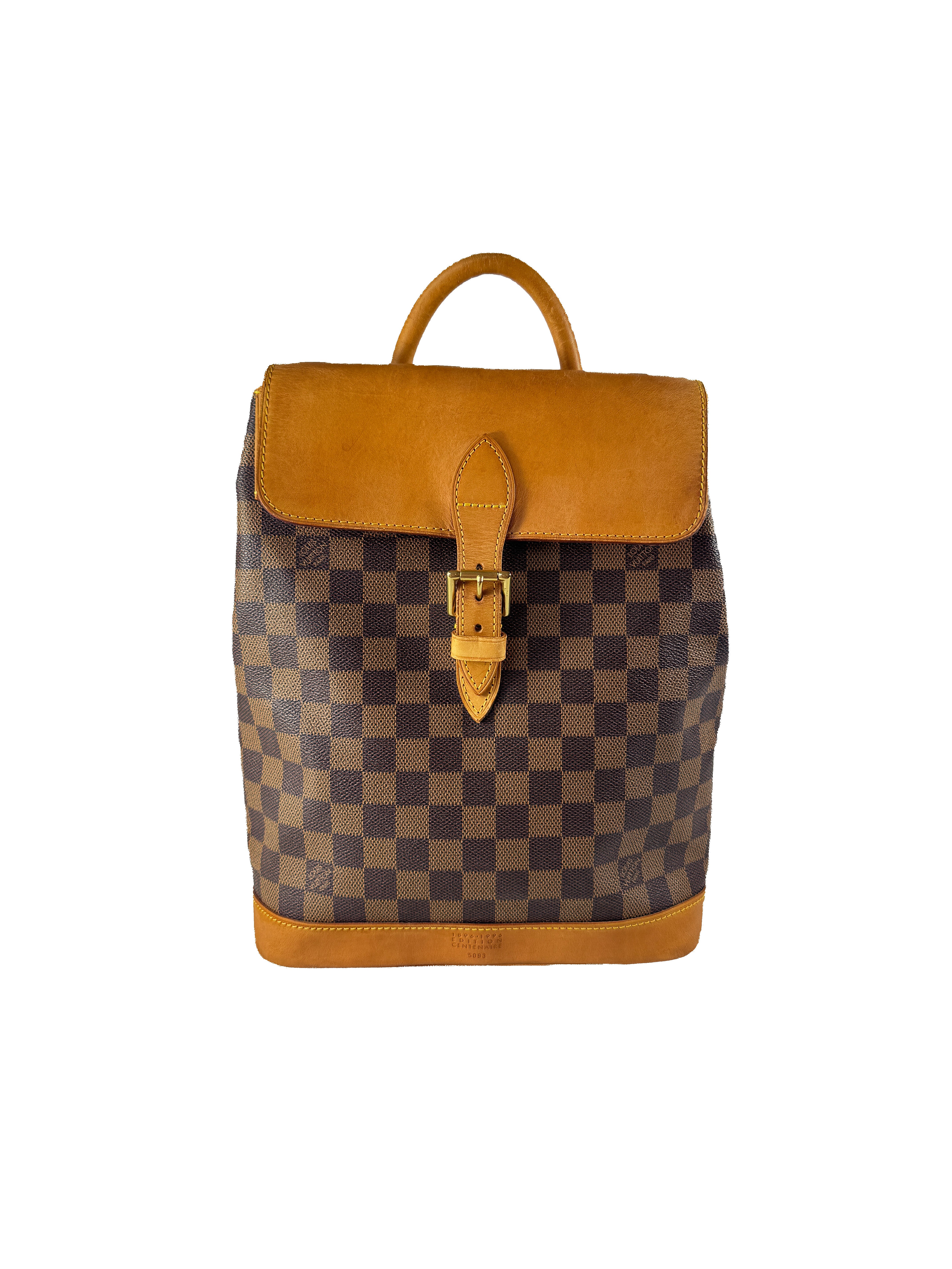 Louis Vuitton damier ebene Arlequin centenaire backpack
