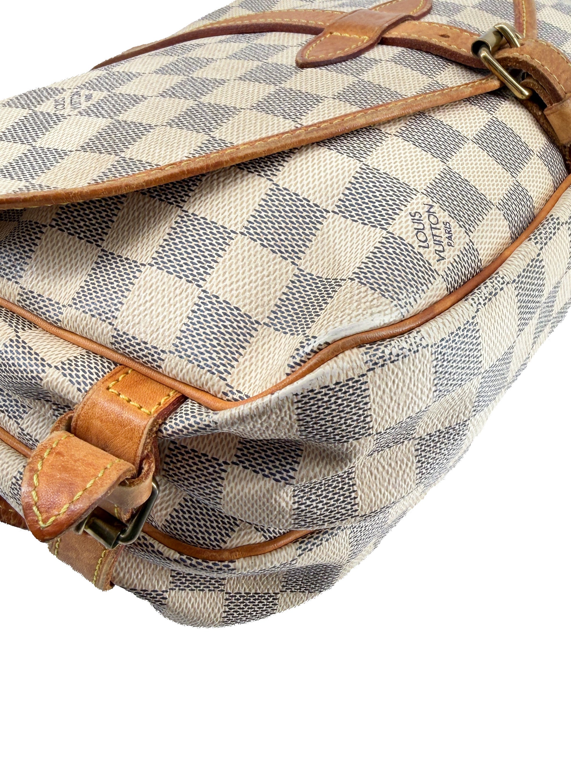 Louis Vuitton damier azur Saumur 30 MB4078