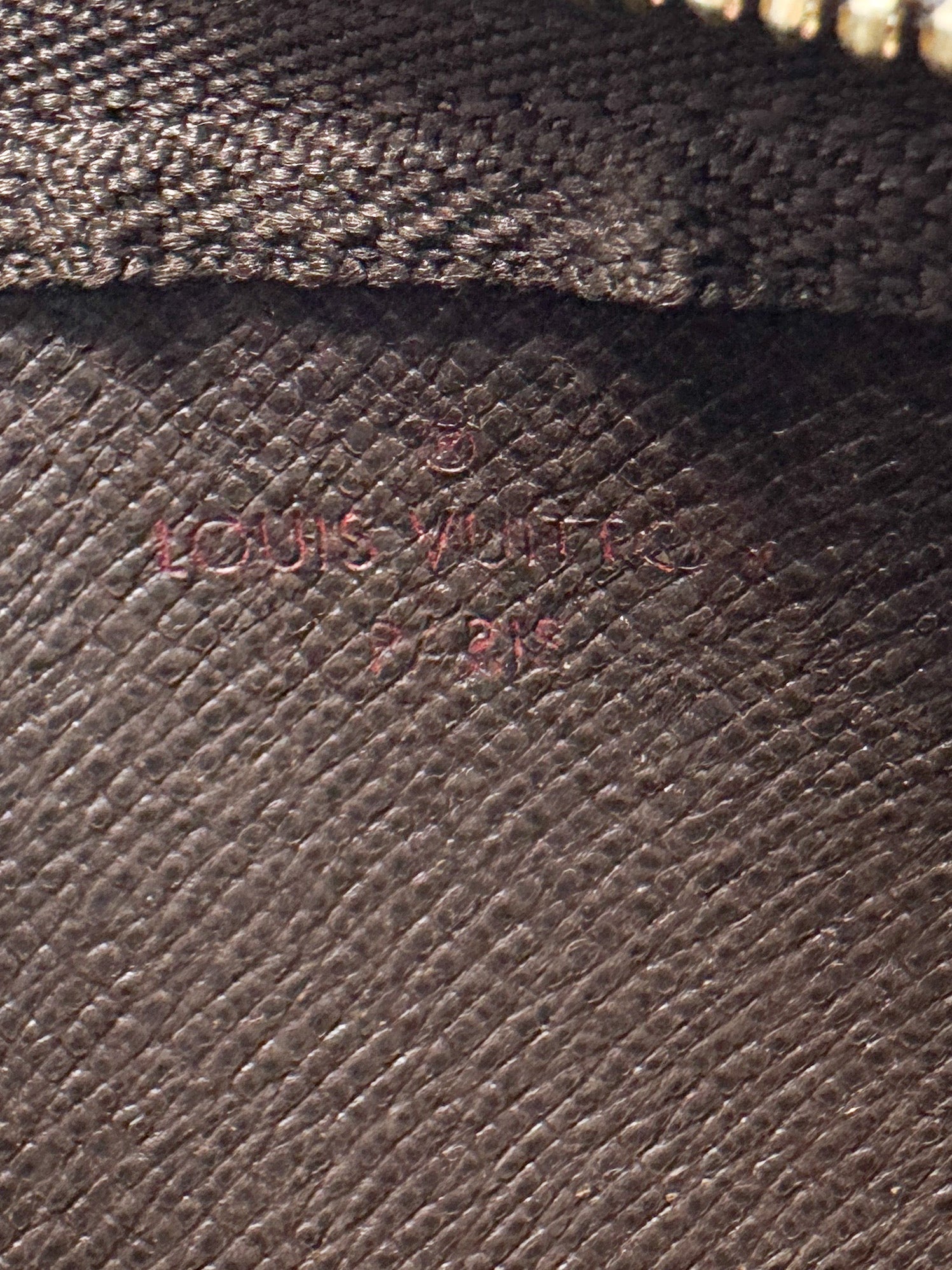 Louis Vuitton damier ebene key pouch SD0221