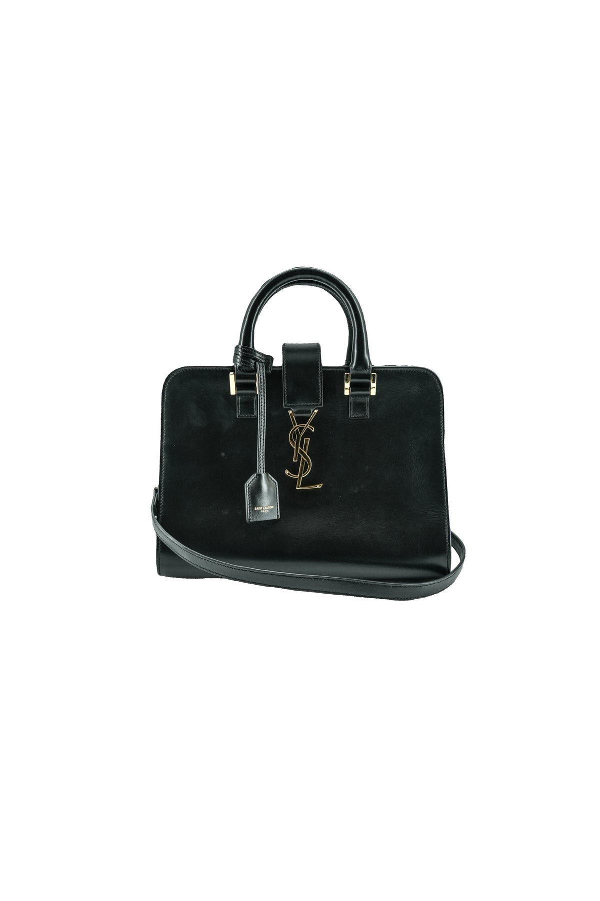 Saint Laurent black Baby monogram Cabas HCL472466Y-0817
