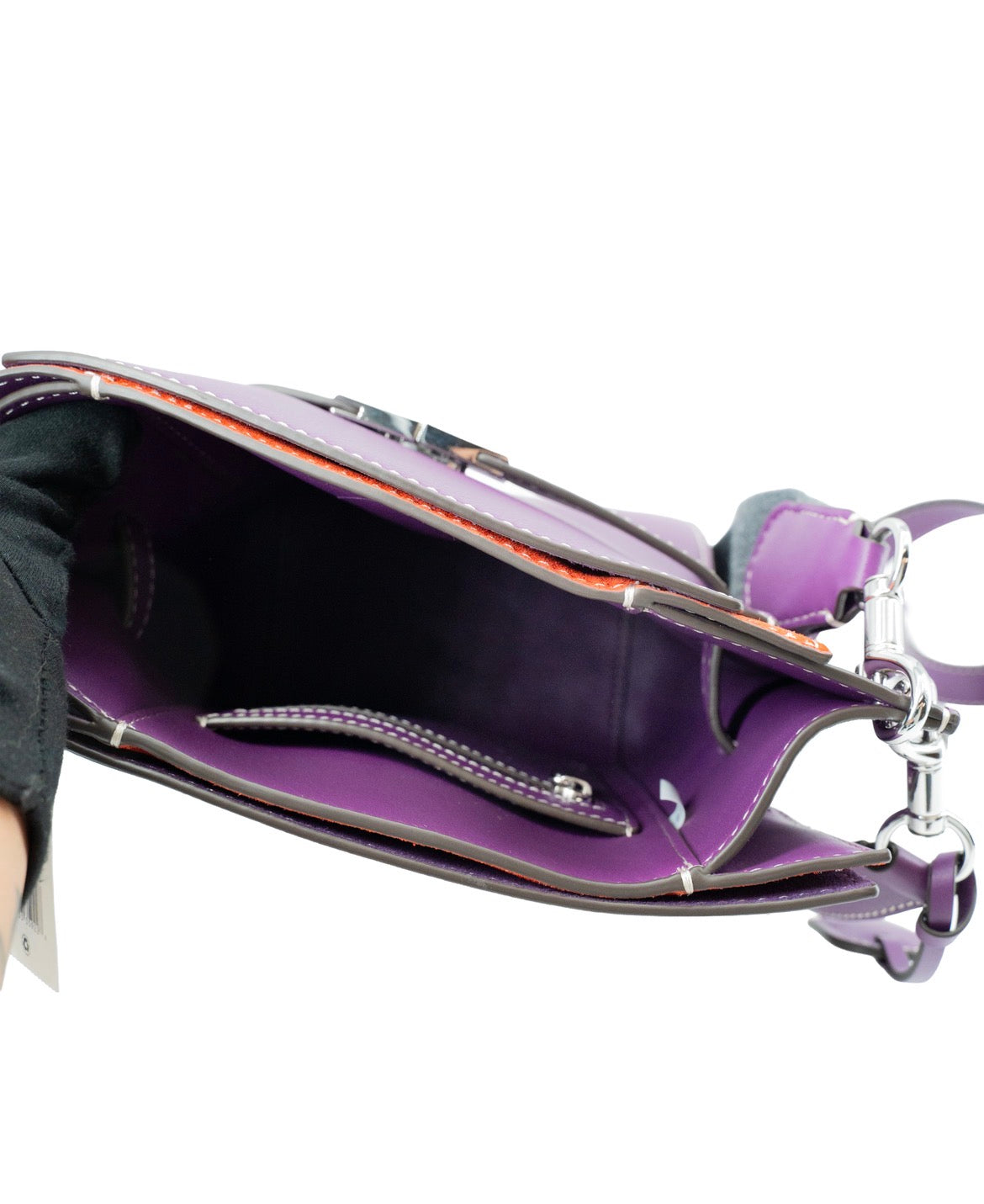 Tory Burch purple Lee Radziwill bucket bag NWT retail $795