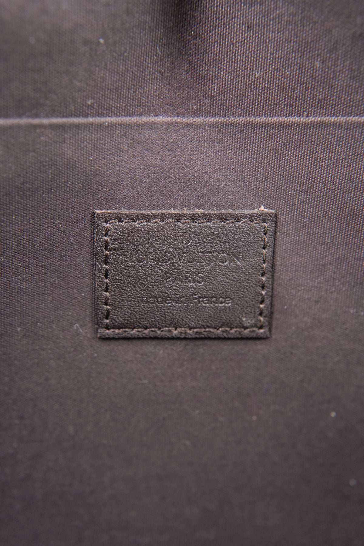 Louis Vuitton dark purple vernis Felicie Pochette TJ3148