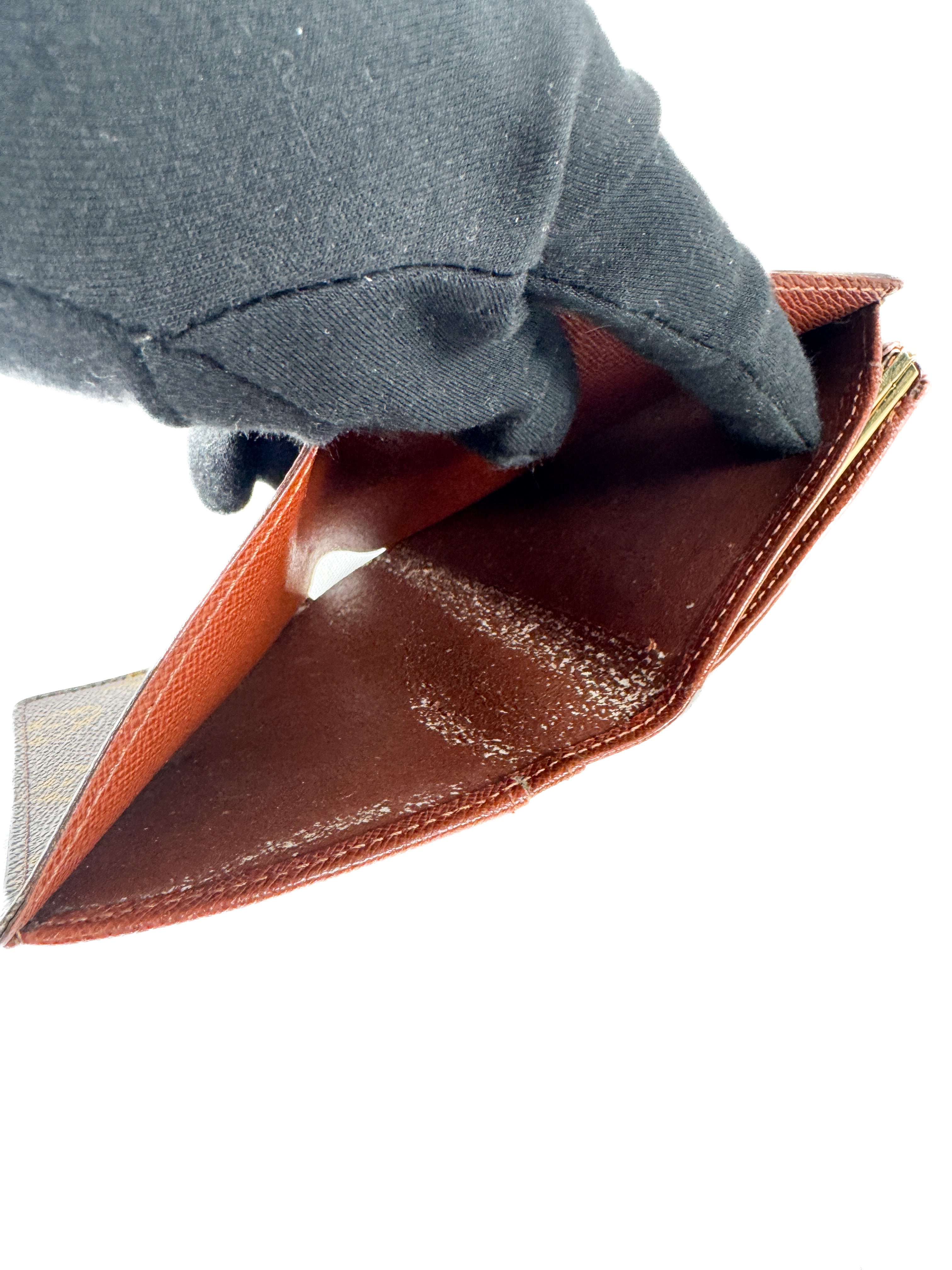 Louis Vuitton monogram porte monnaie wallet SD1020