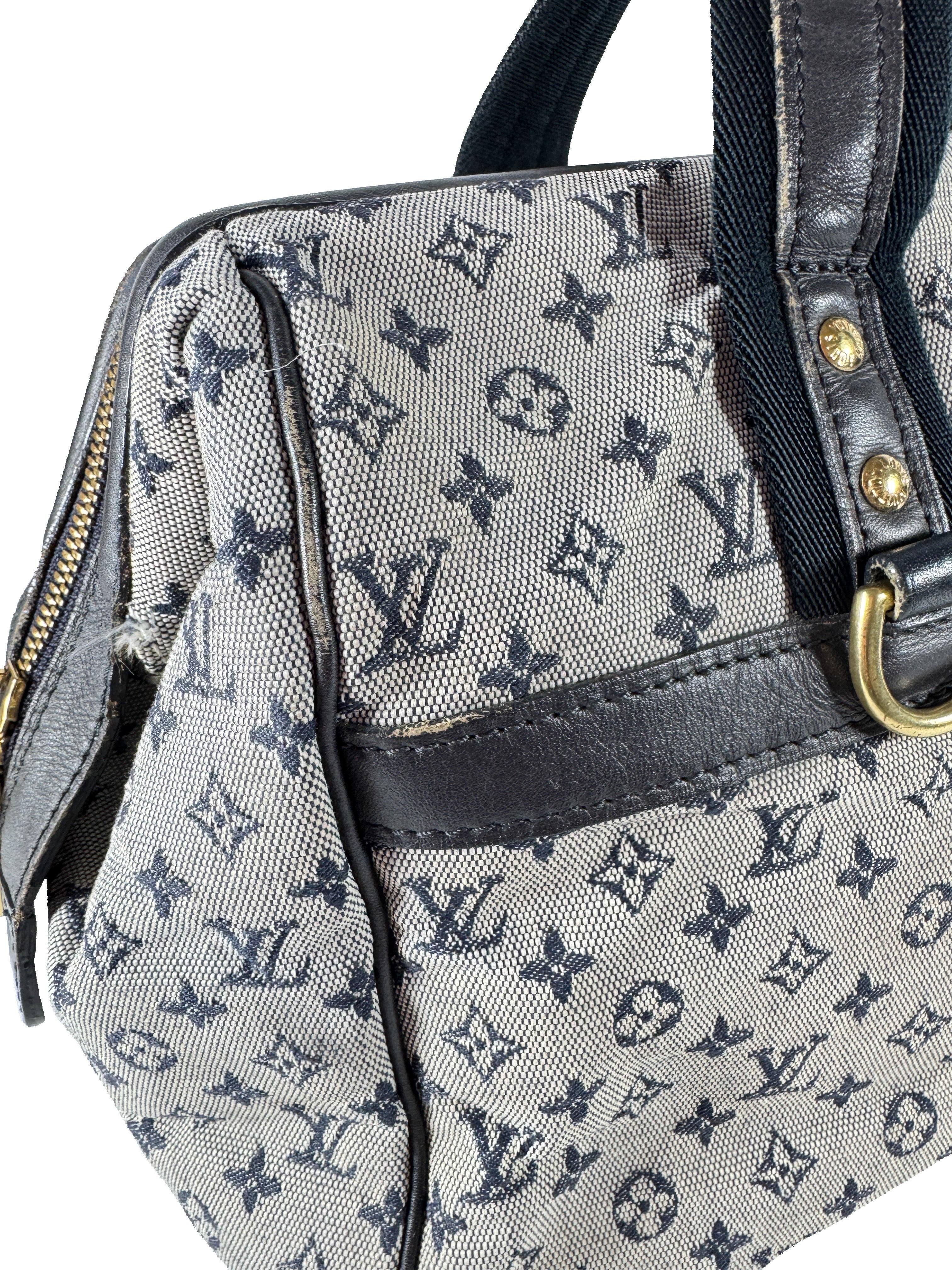 Louis Vuitton monogram navy Josephine GM VI0023