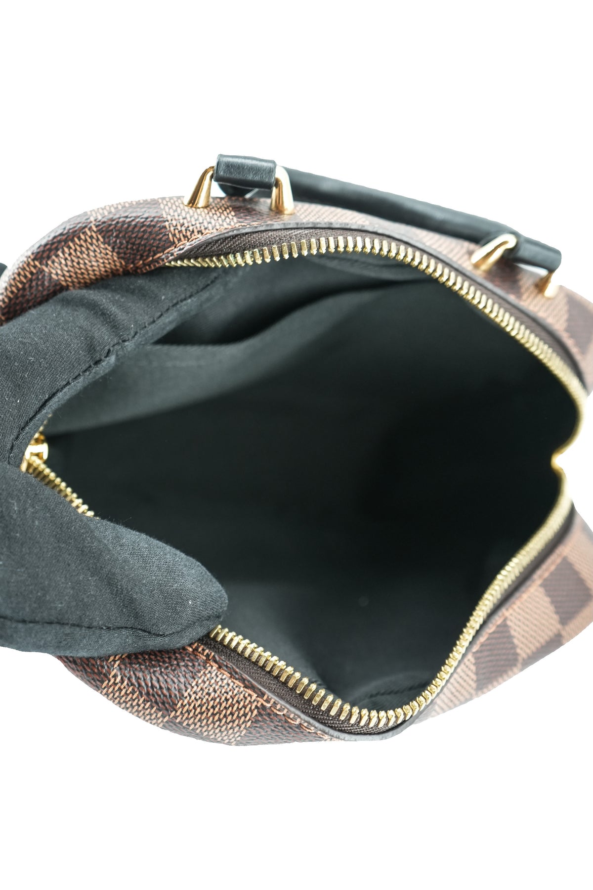 Louis Vuitton damier ebene black Valisette Souple BB NFC