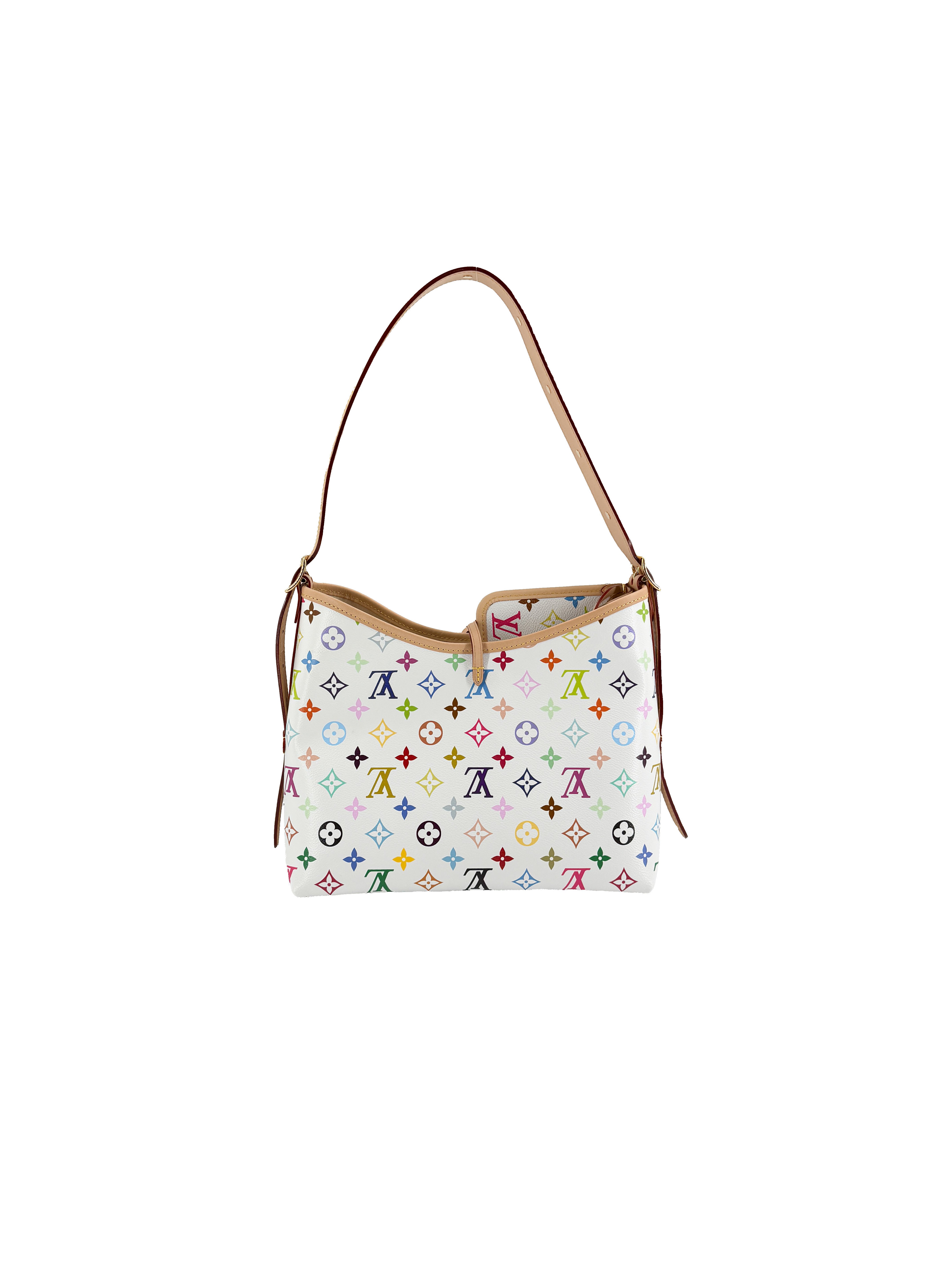 Louis Vuitton x TM white multicolor carryall NFC