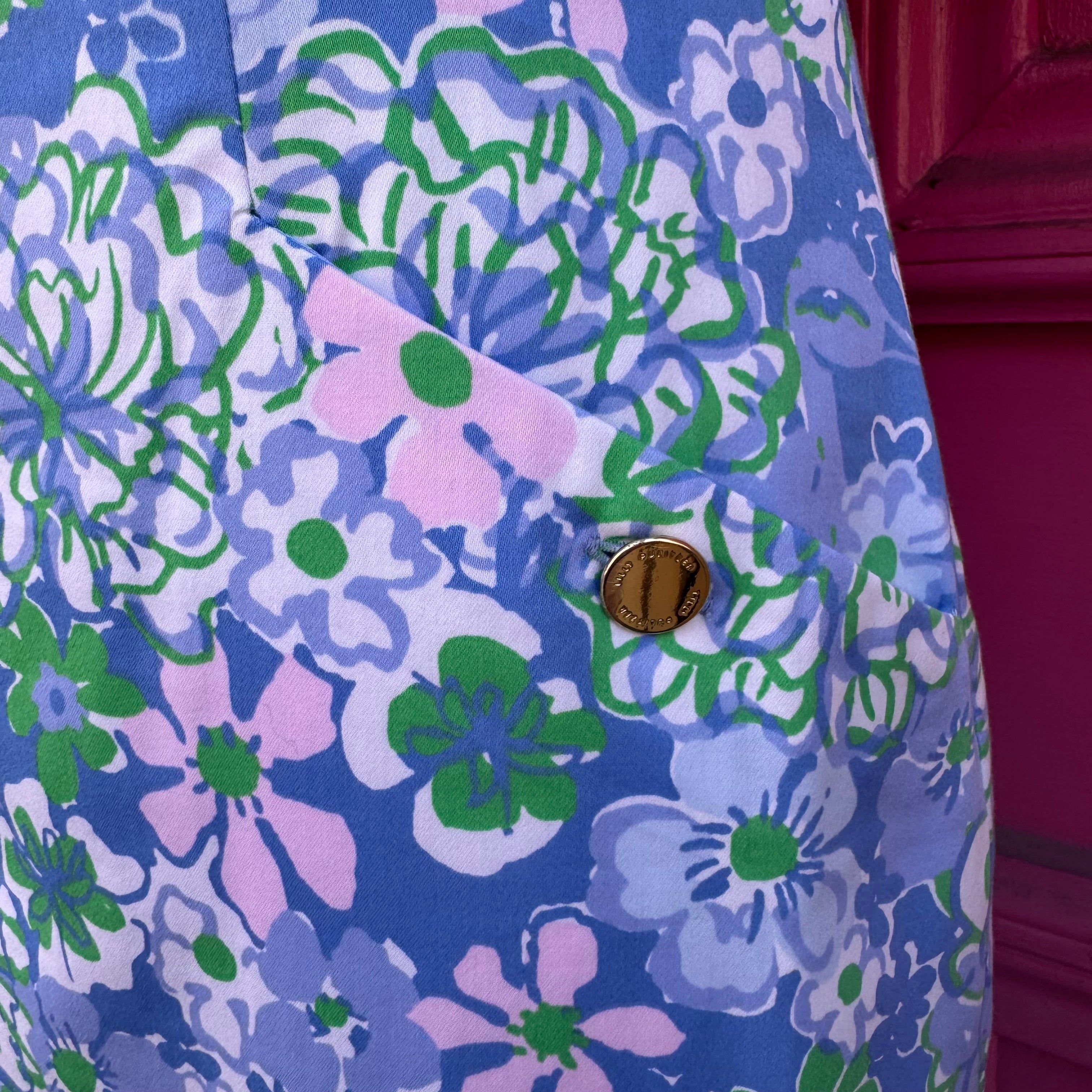 Lilly Pulitzer Plumes in Bloom Lill dress size 4 NWT