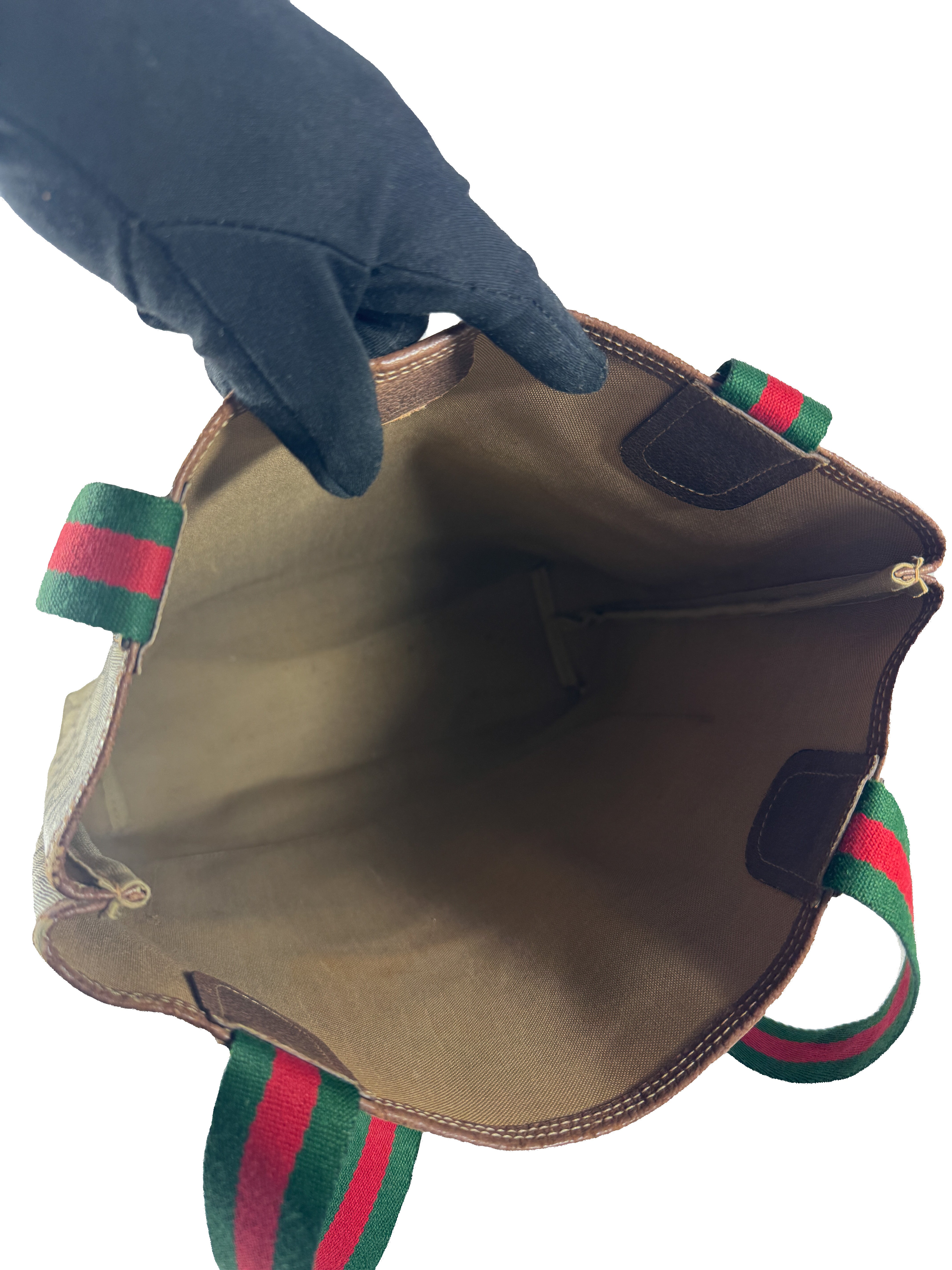 Gucci GG sherry line vintage tote