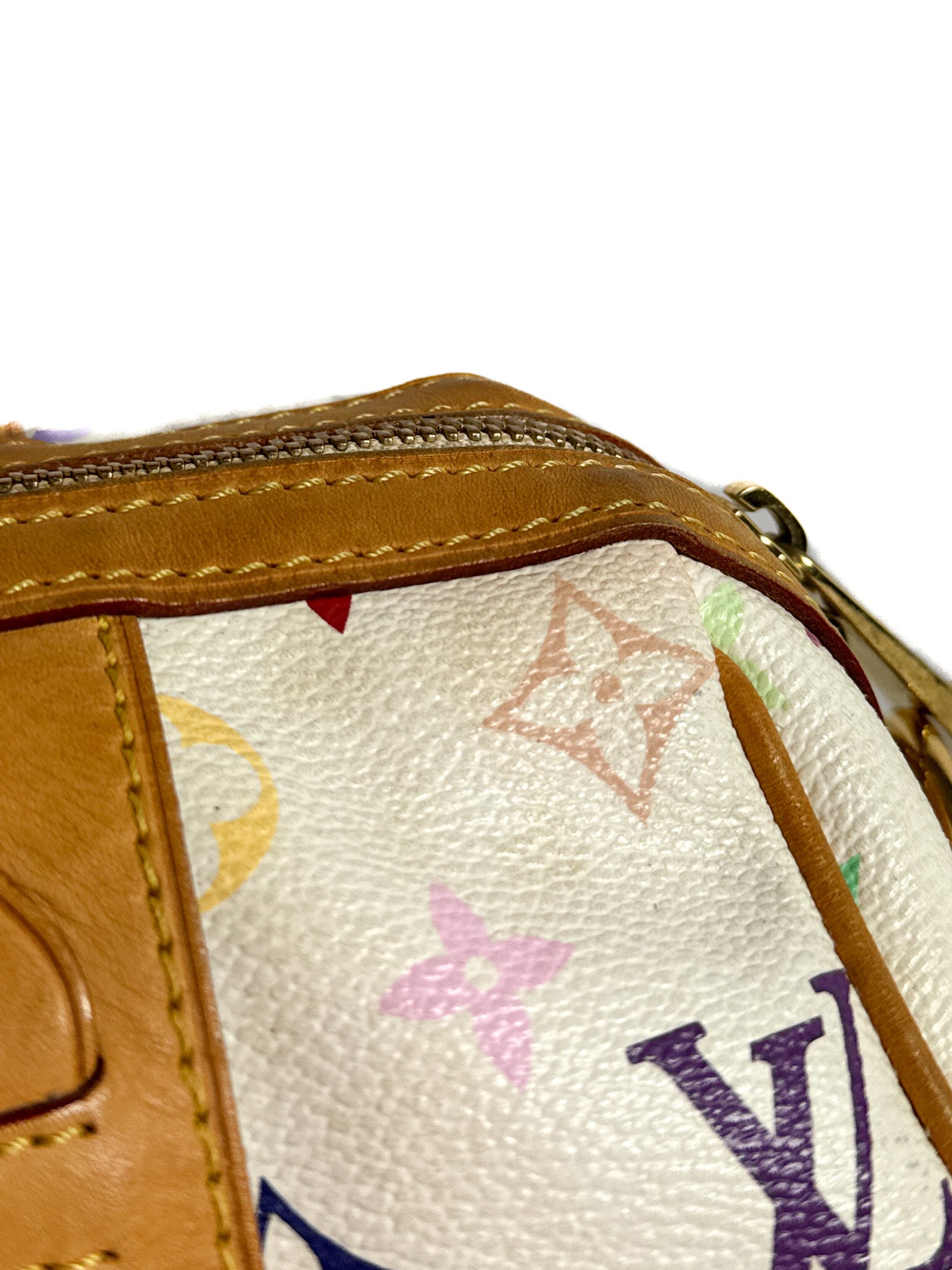 Louis Vuitton white multicolor Courtney MM