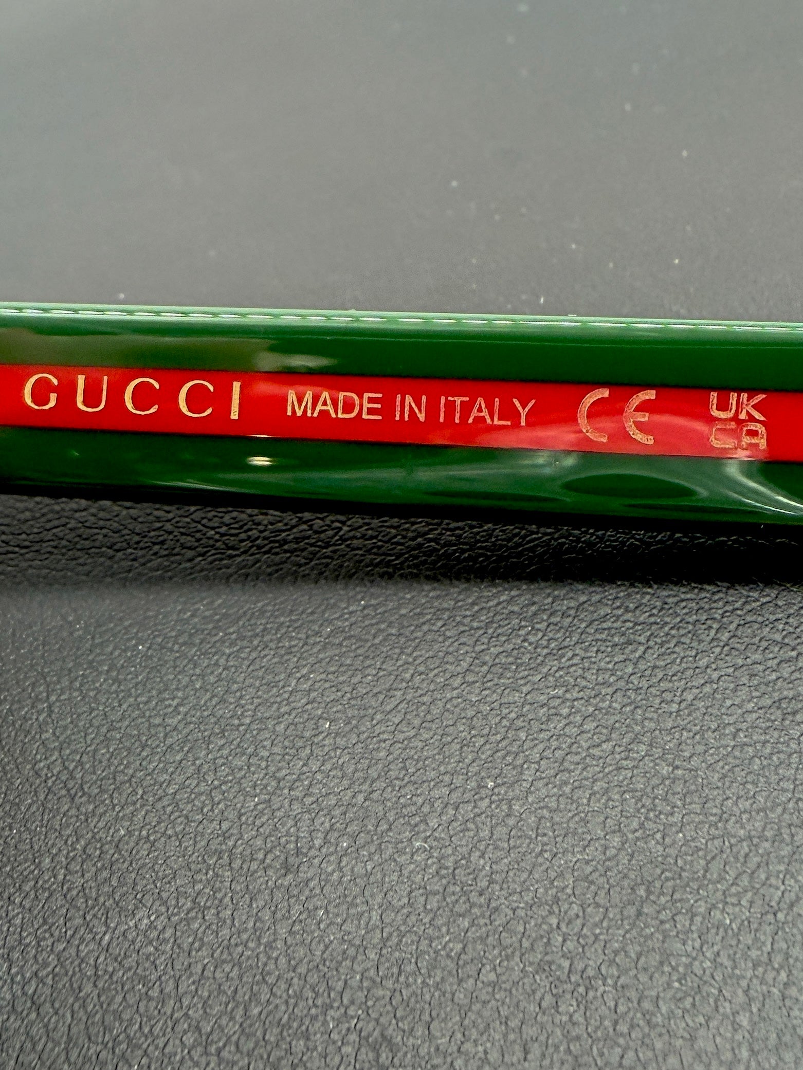 Gucci black supreme stripe sunglasses GG0417SK