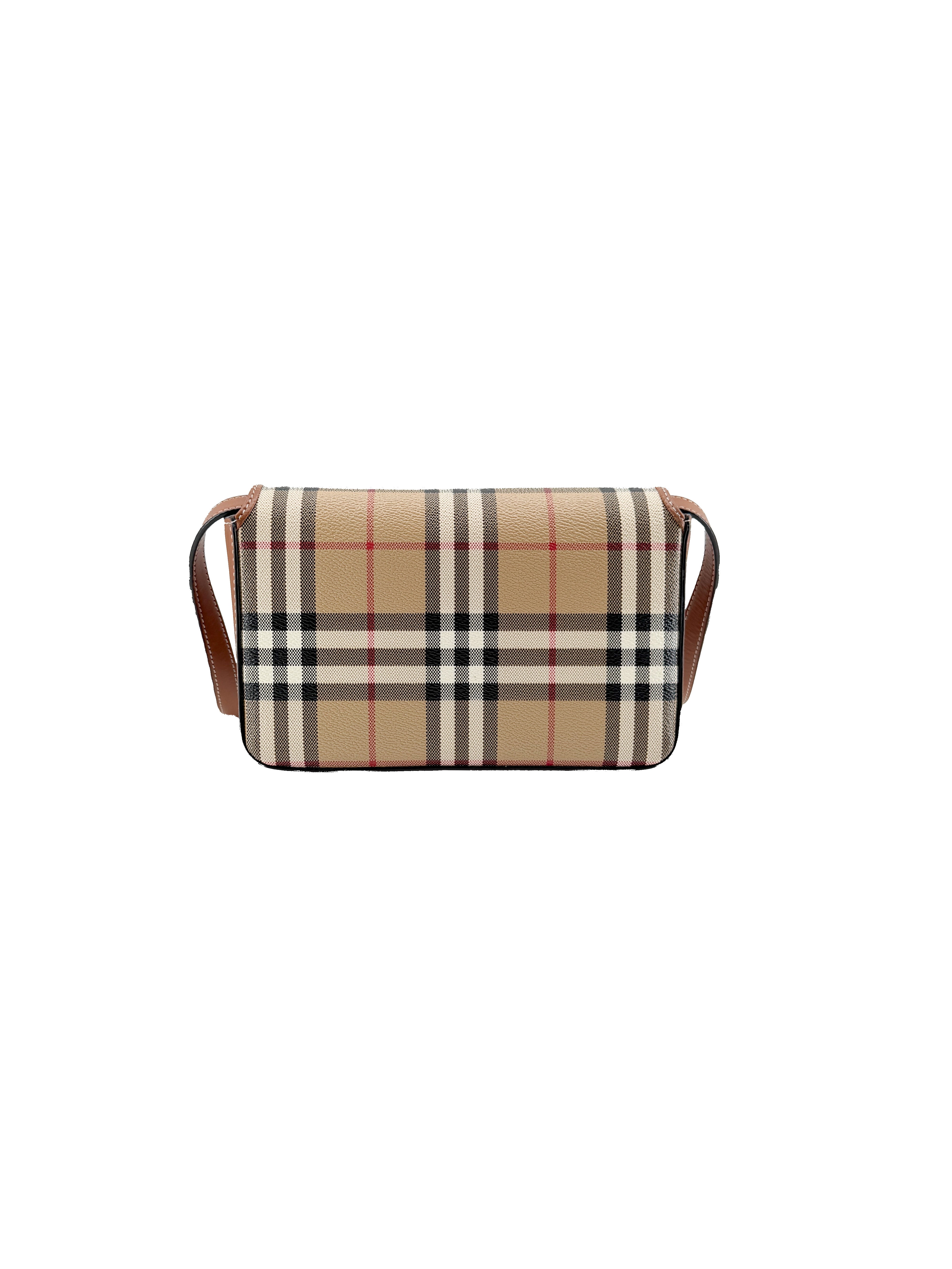 Burberry Hampshire check flap crossbody MDICSSTU75CHI
