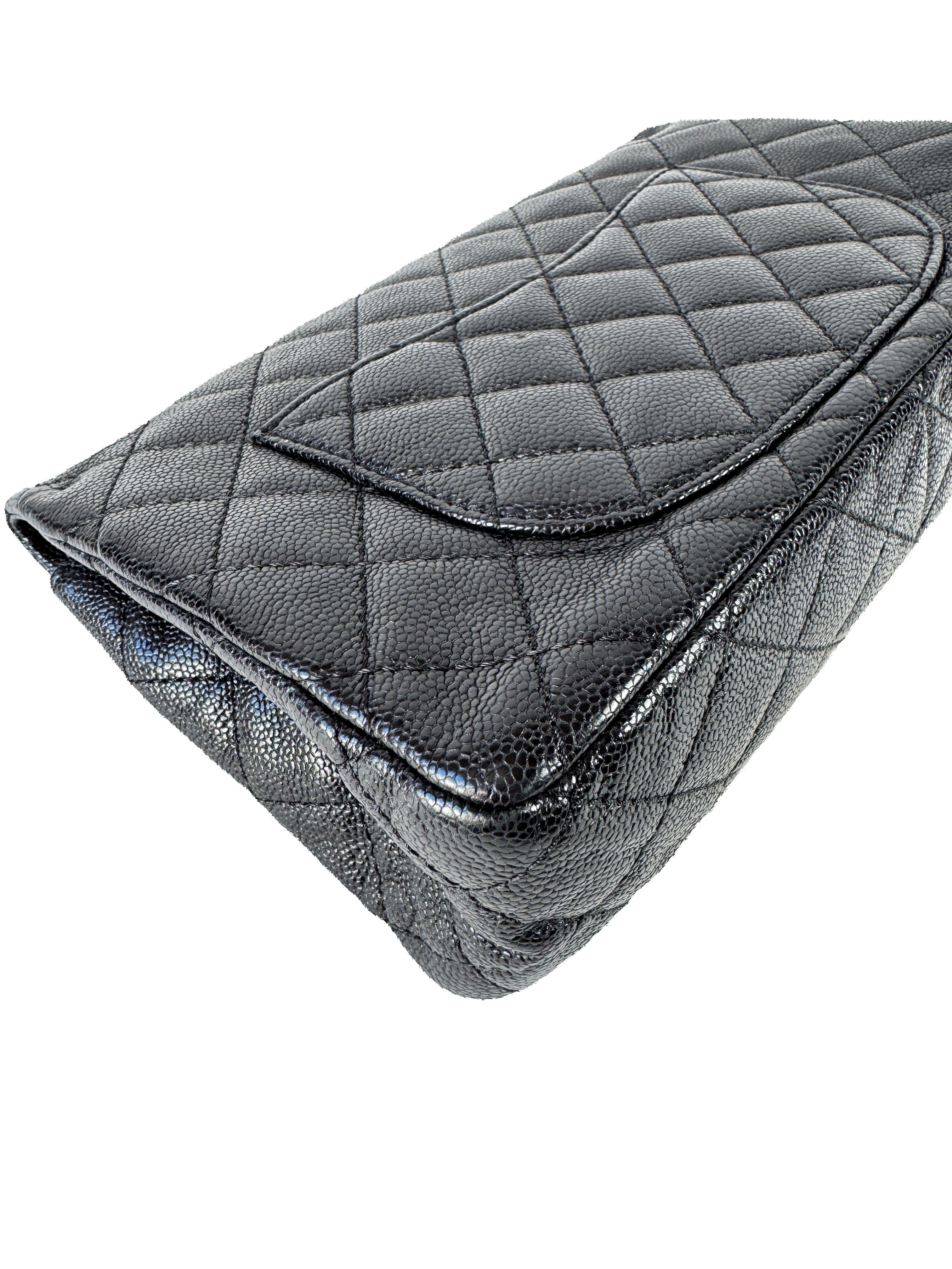 Chanel Reissue 2.55 Flap Bag Quilted Caviar 226 16549886