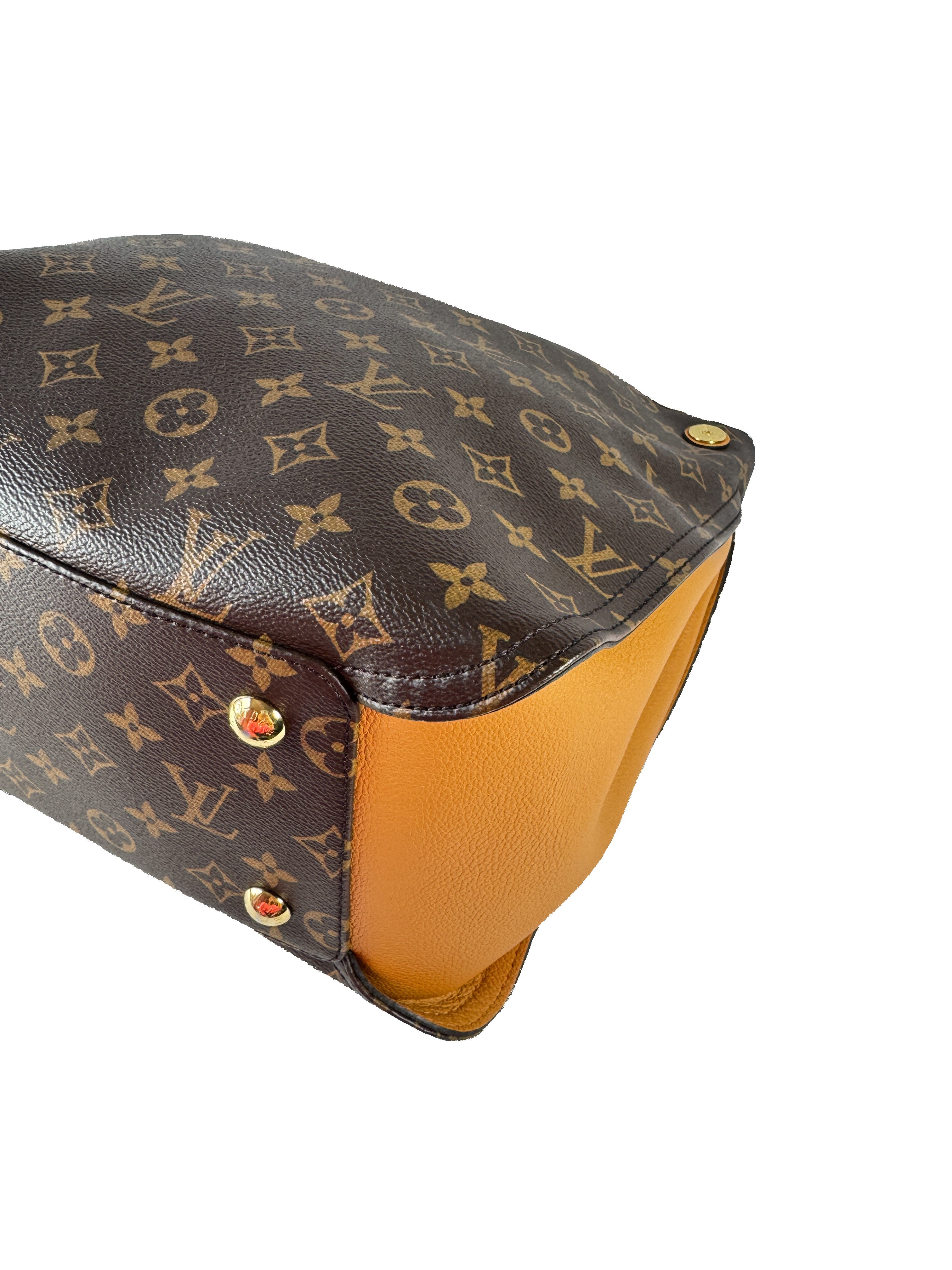Louis Vuitton monogram gold Gaia shoulder bag DR0136