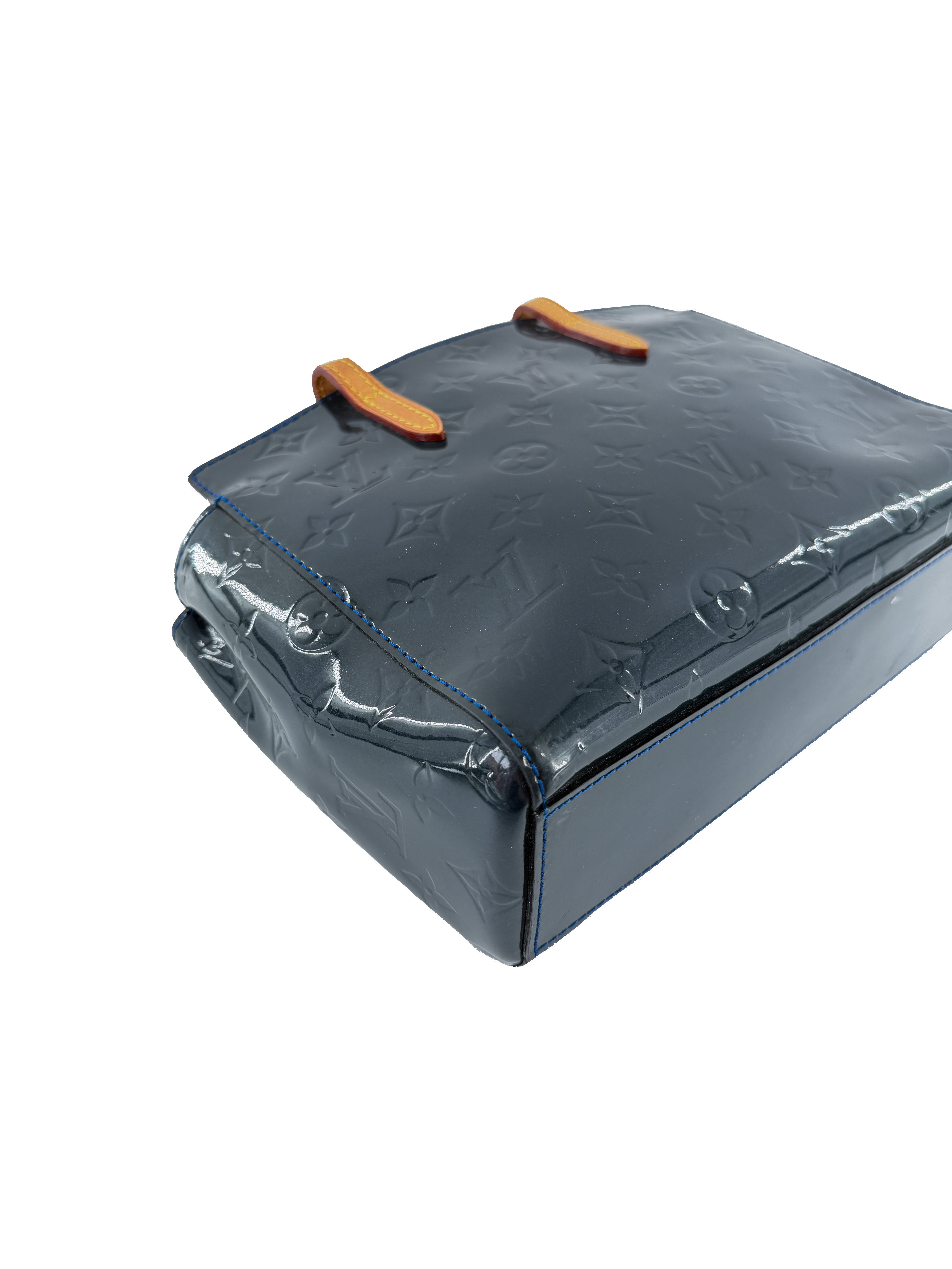 Louis Vuitton vernis Catalina BB navy tote SN1163