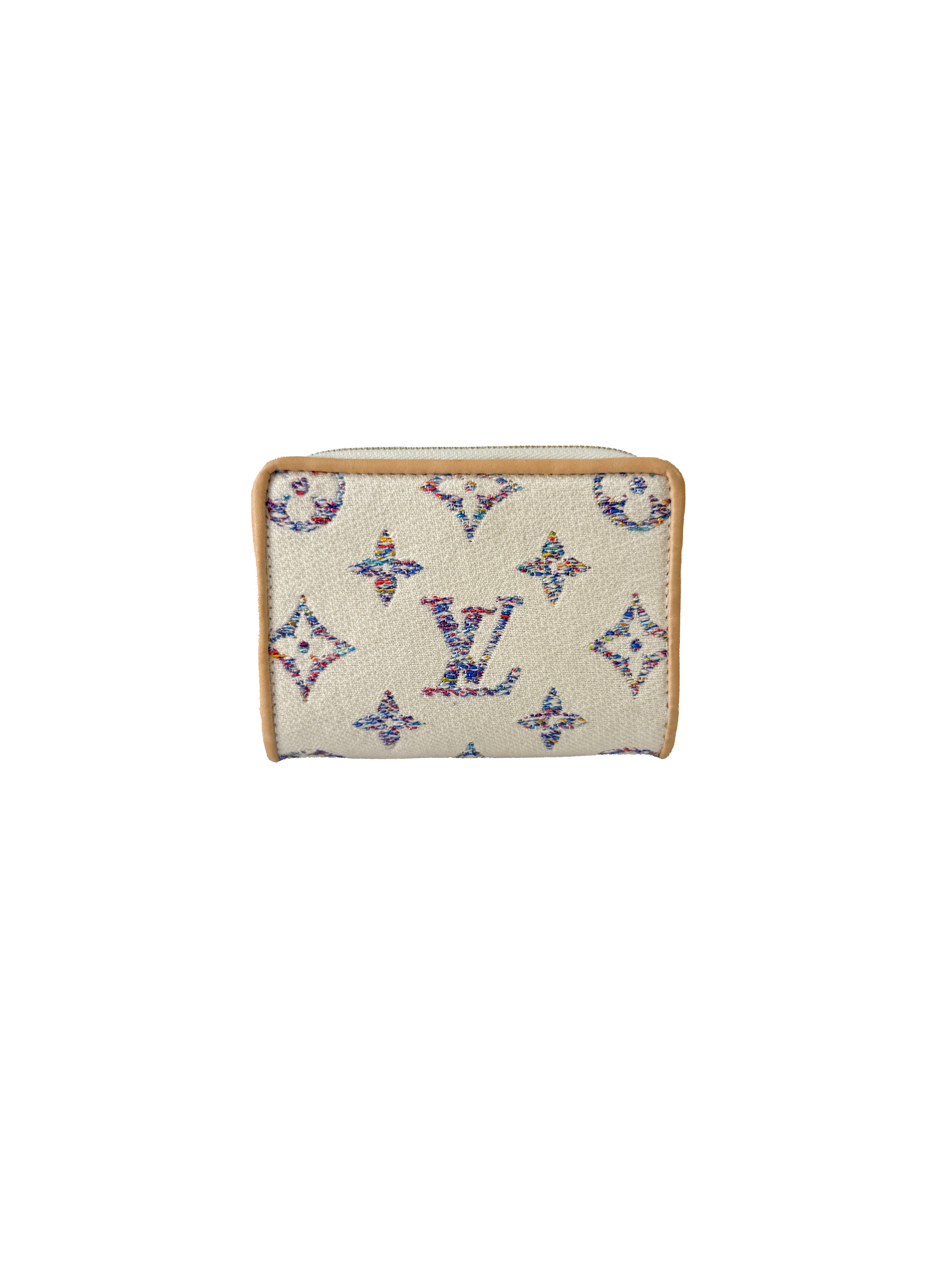 Louis Vuitton monogram Jacquard Portefeuille Lou wallet