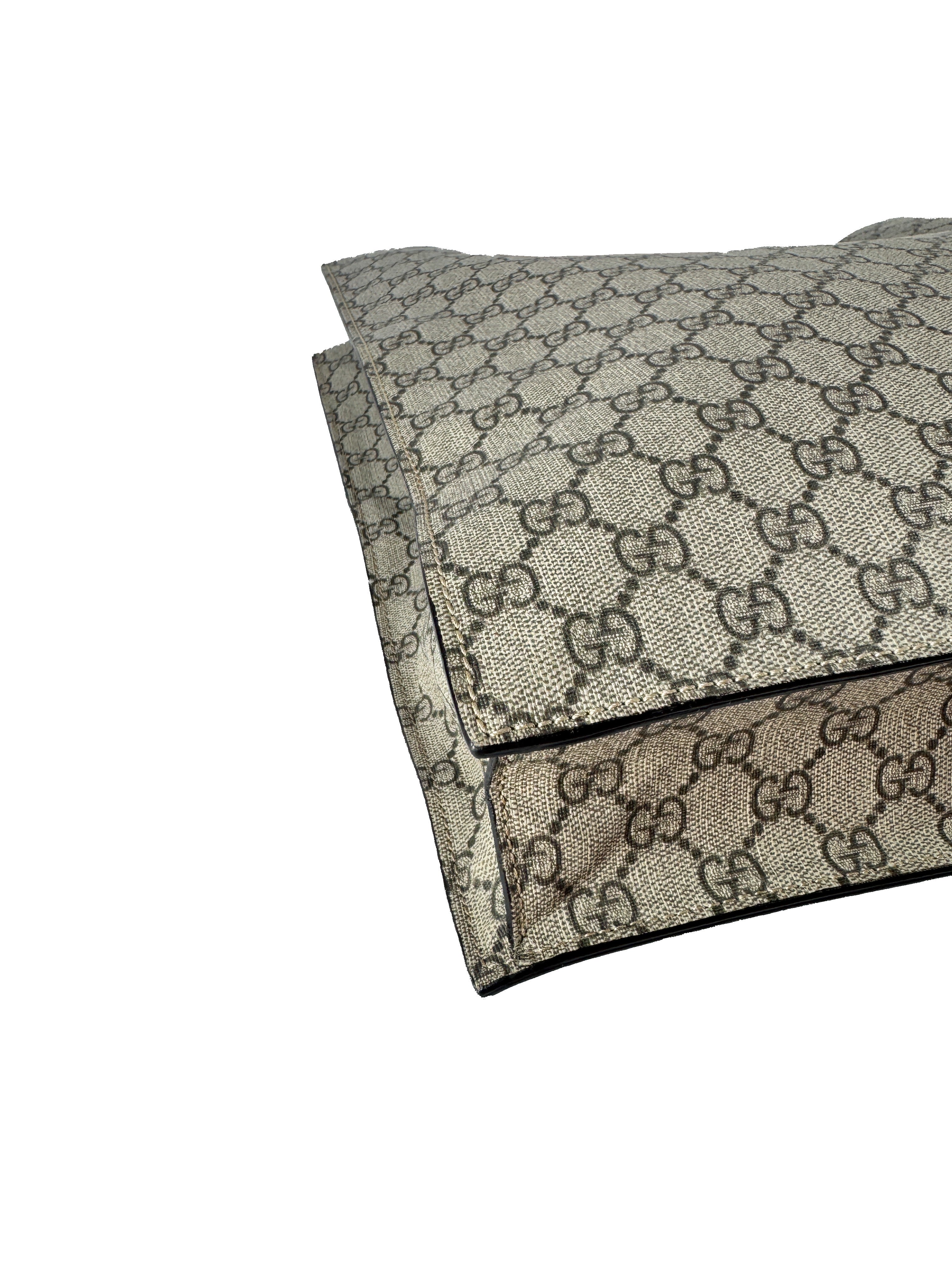 Gucci GG vertical Courrier UFO patch tote 474084 000926