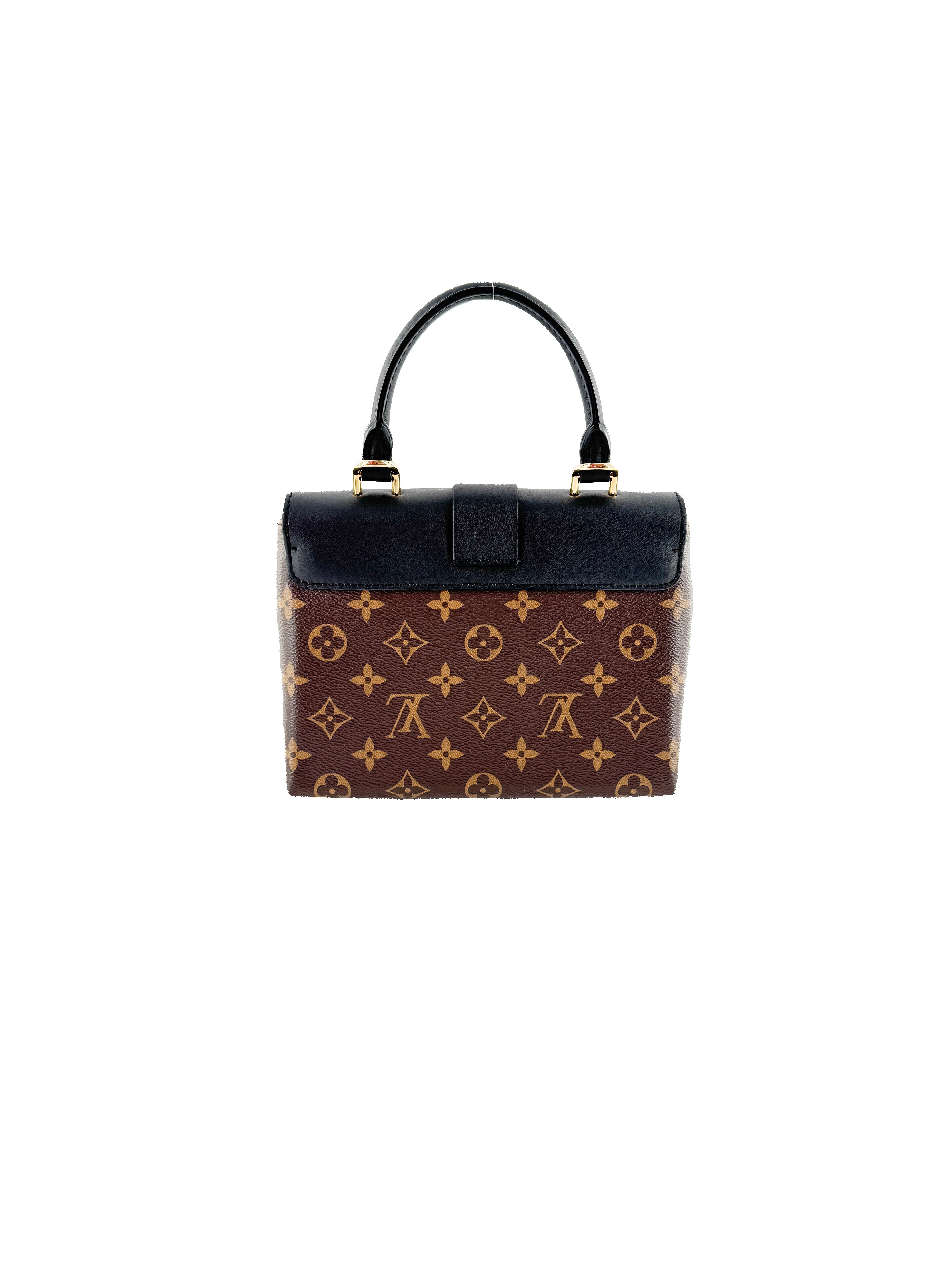 Louis Vuitton monogram locky BB black AA3109
