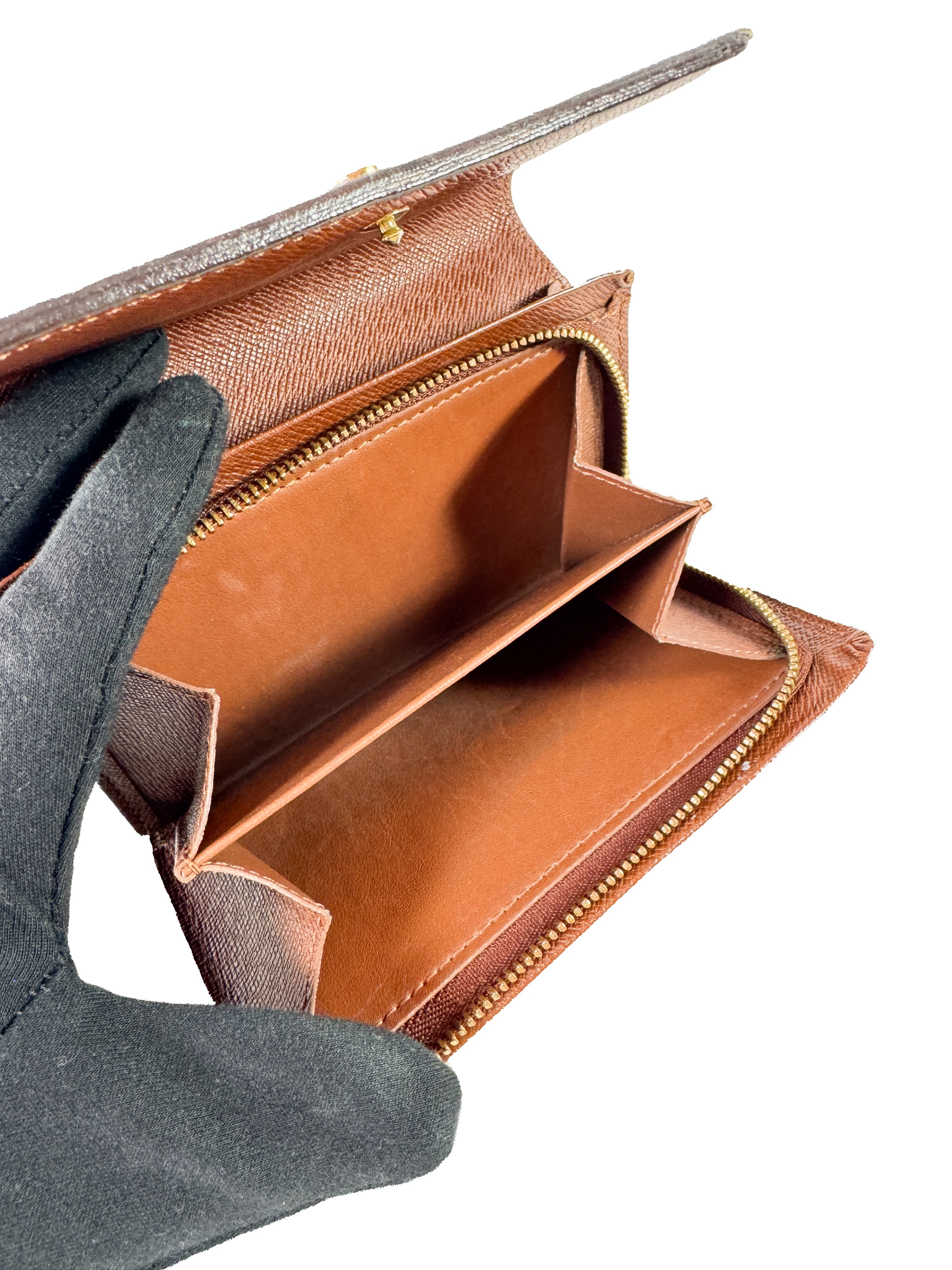 Louis Vuitton monogram vintage Tresor wallet CT1015