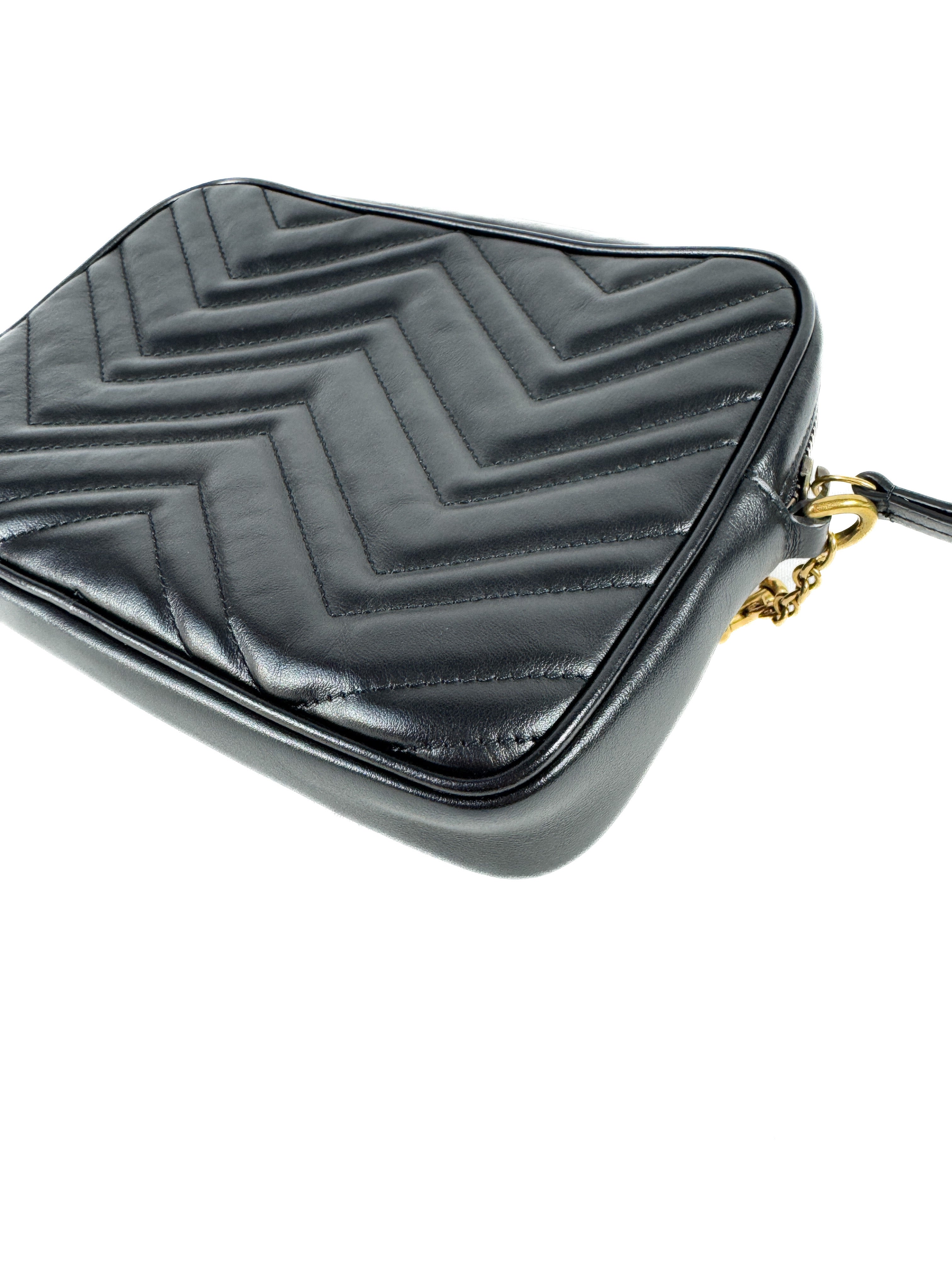 Gucci GG Marmont Multi-Use Bag Matelasse Leather 4061