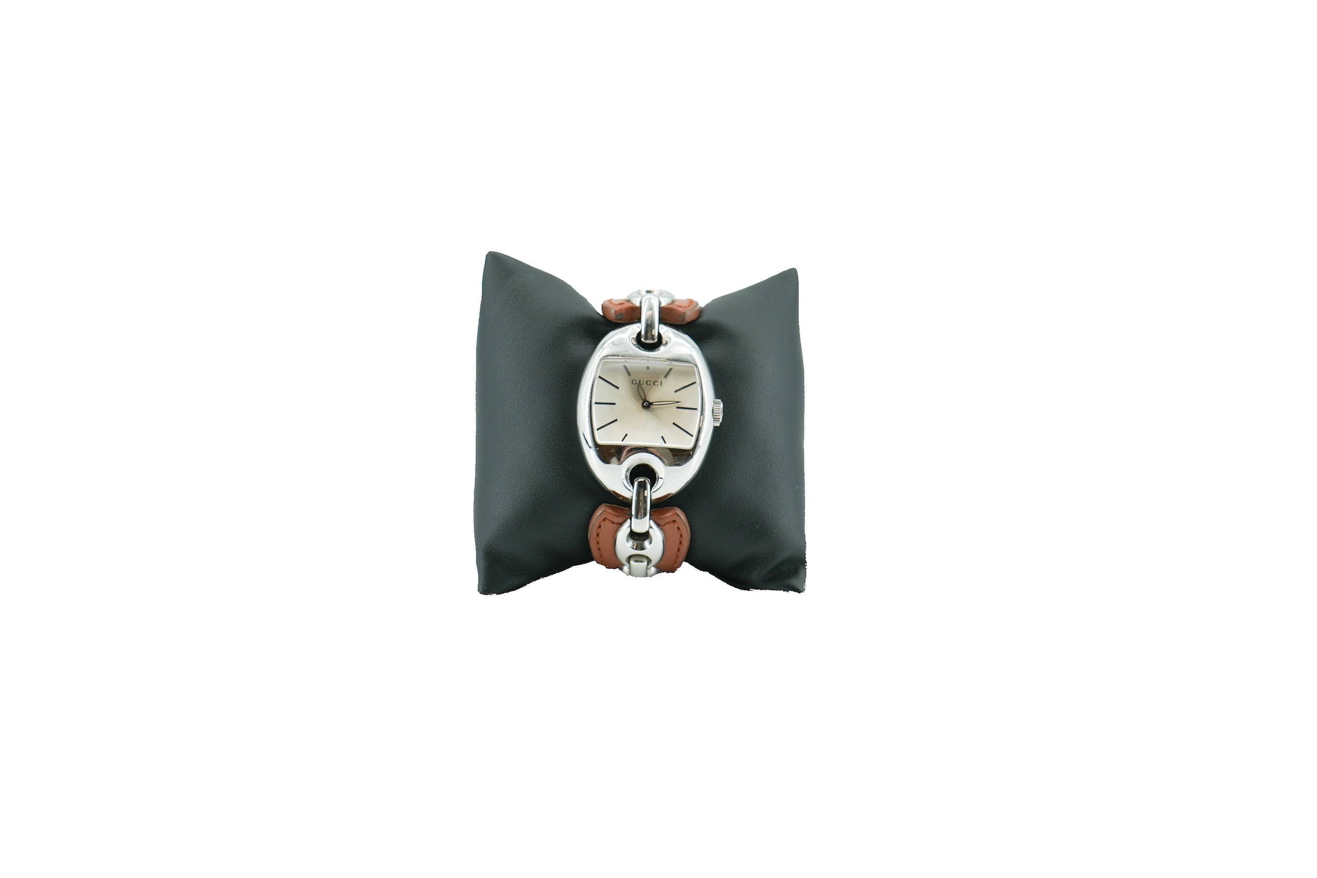 Gucci Marina chain brown watch 121.3