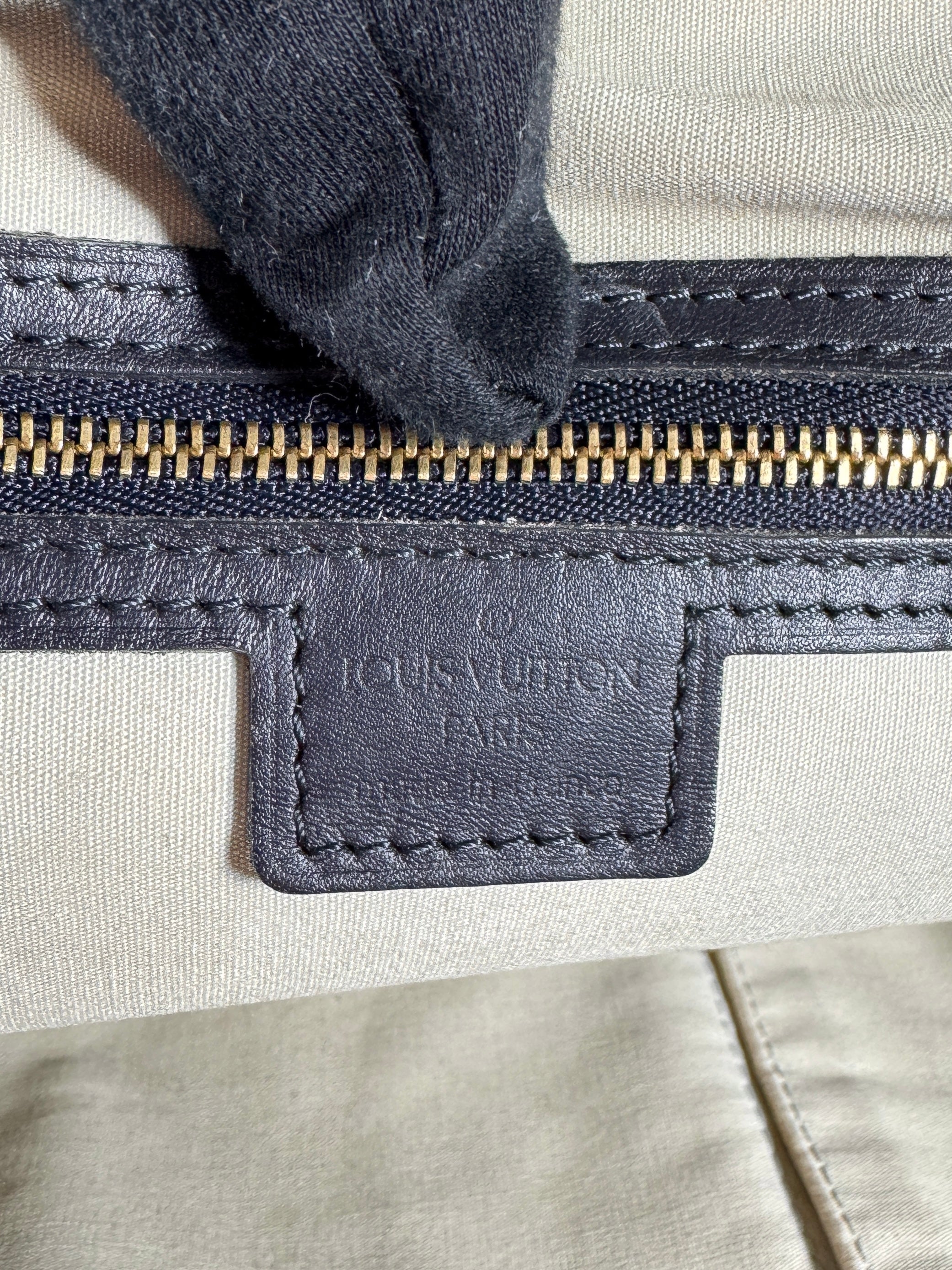 Louis Vuitton monogram navy Josephine GM VI0023