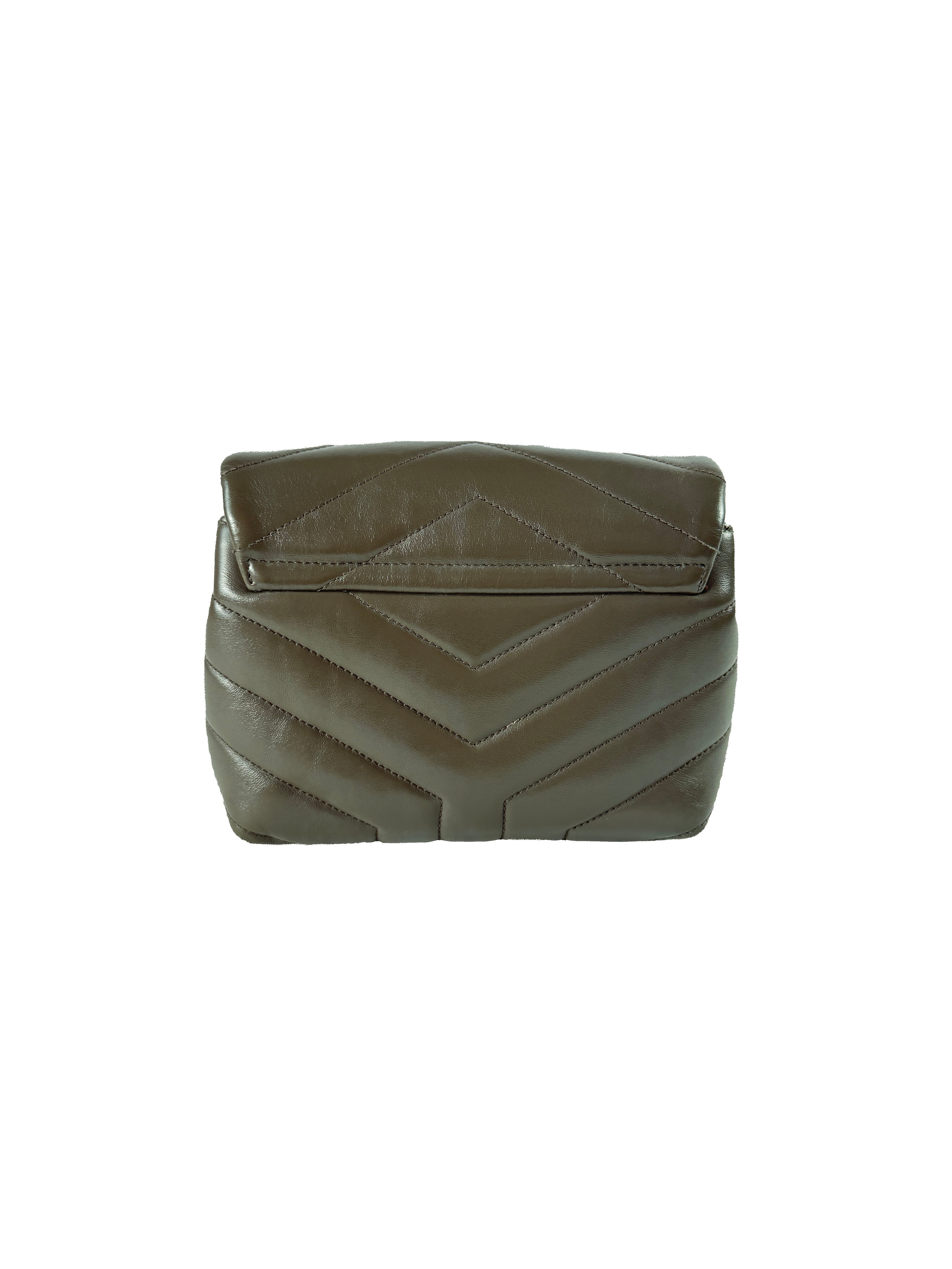 Saint Laurent olive monogram Matelasse toy loulou GUE467072-1018