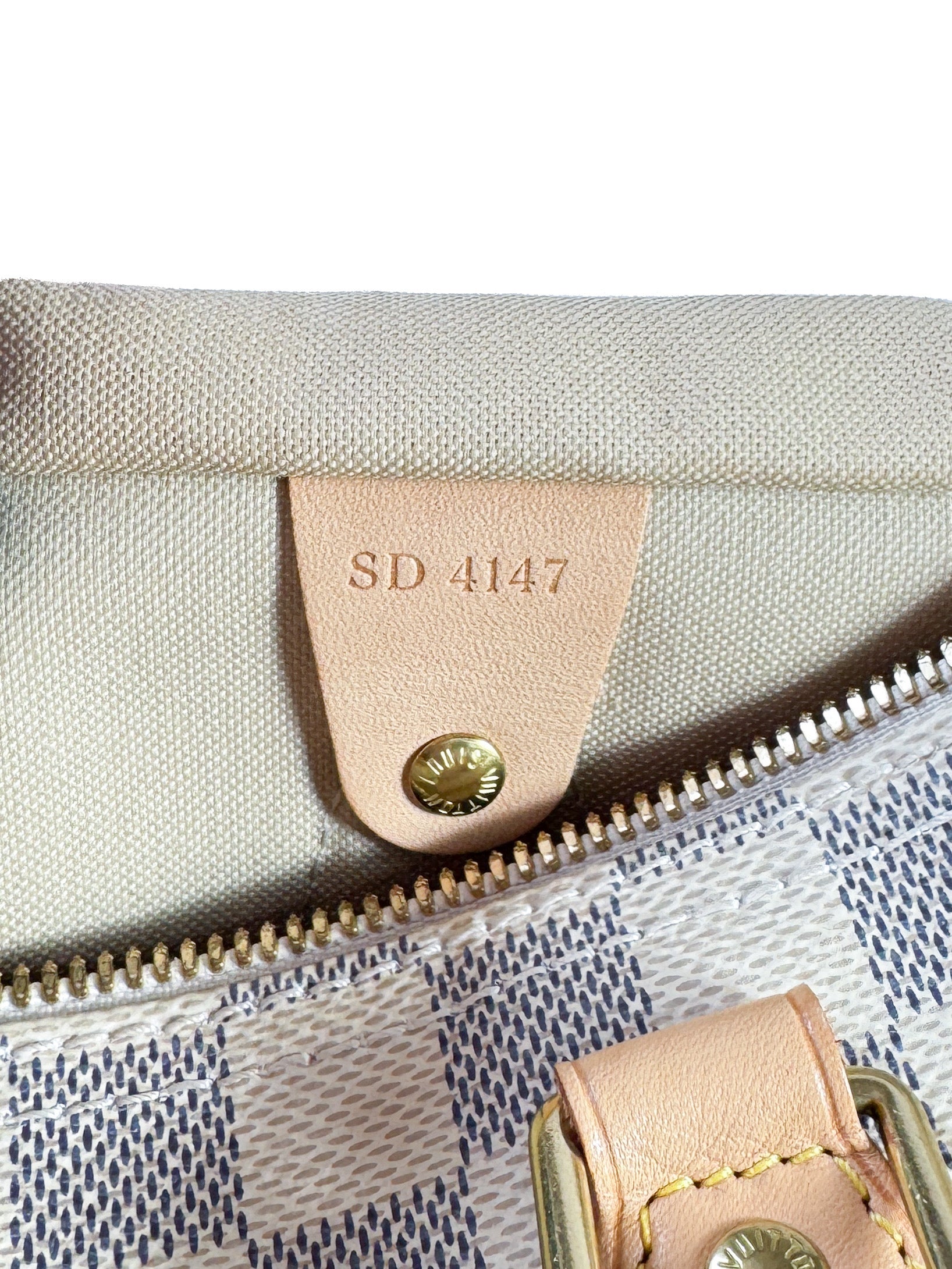 Louis Vuitton damier azur Speedy 30 bandouliere SD4147