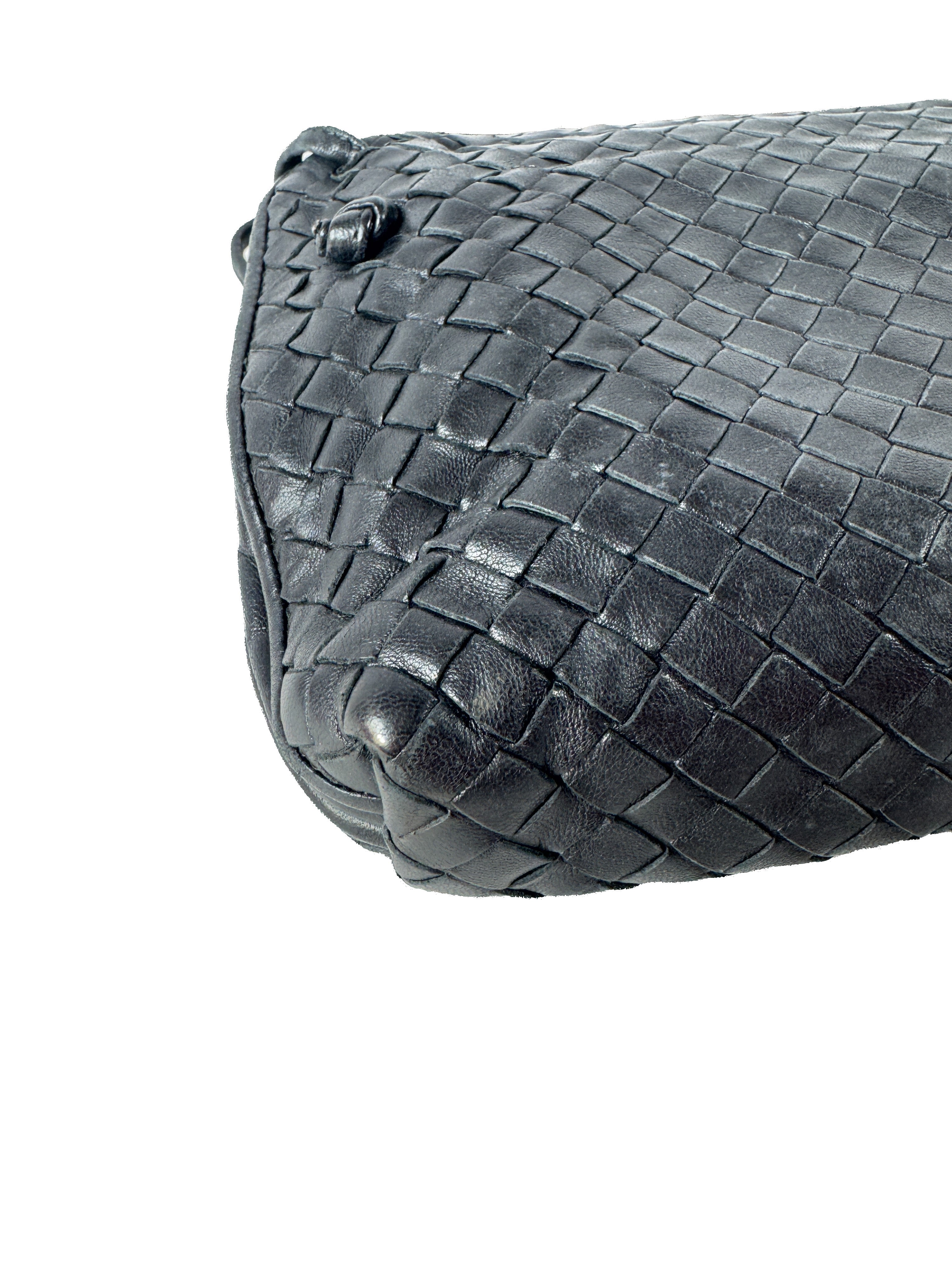 Bottega Veneta black Intrecciato Nodini bag 245354 V0016 8175