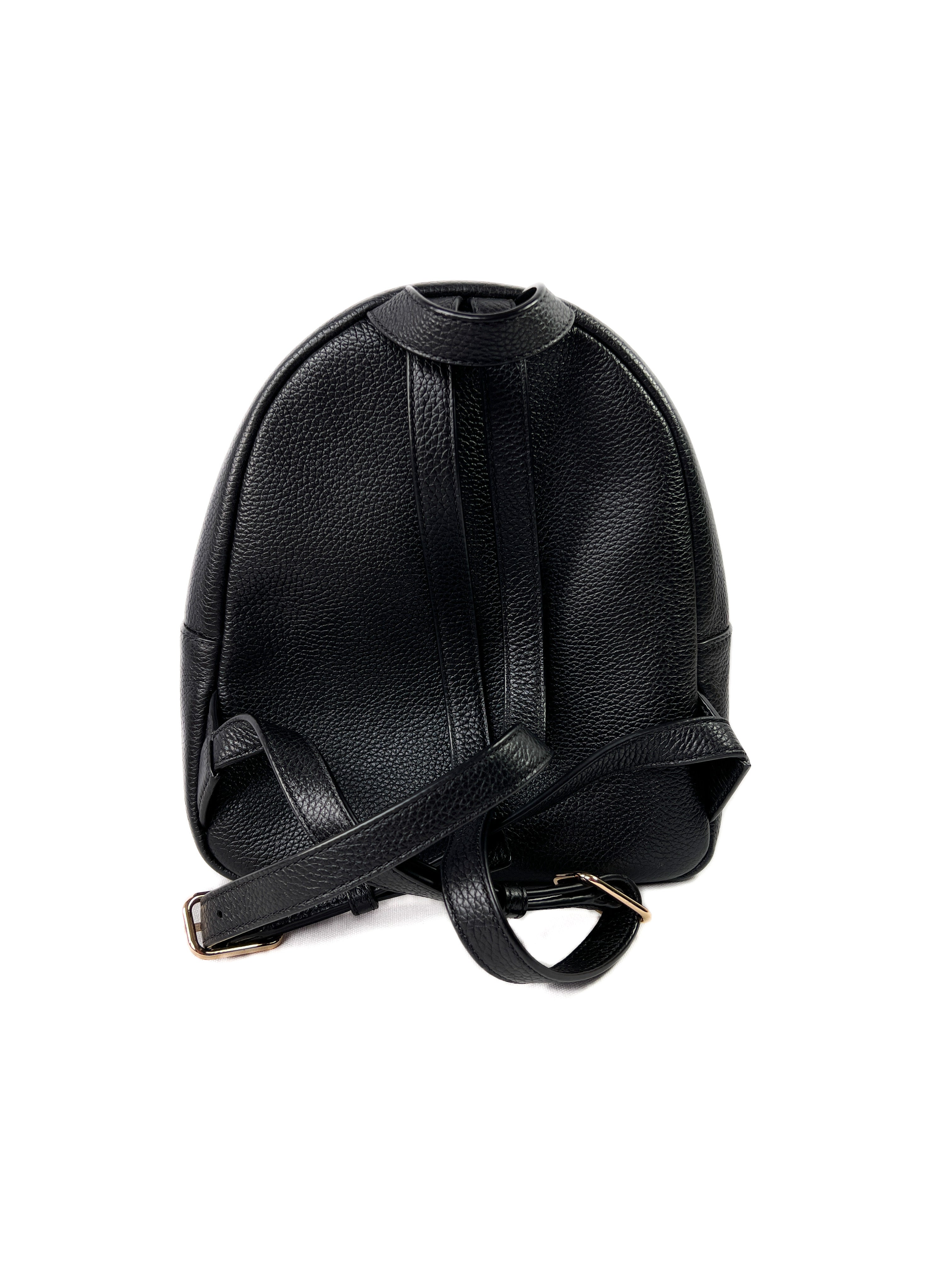 Tory Burch black leather Thea mini backpack