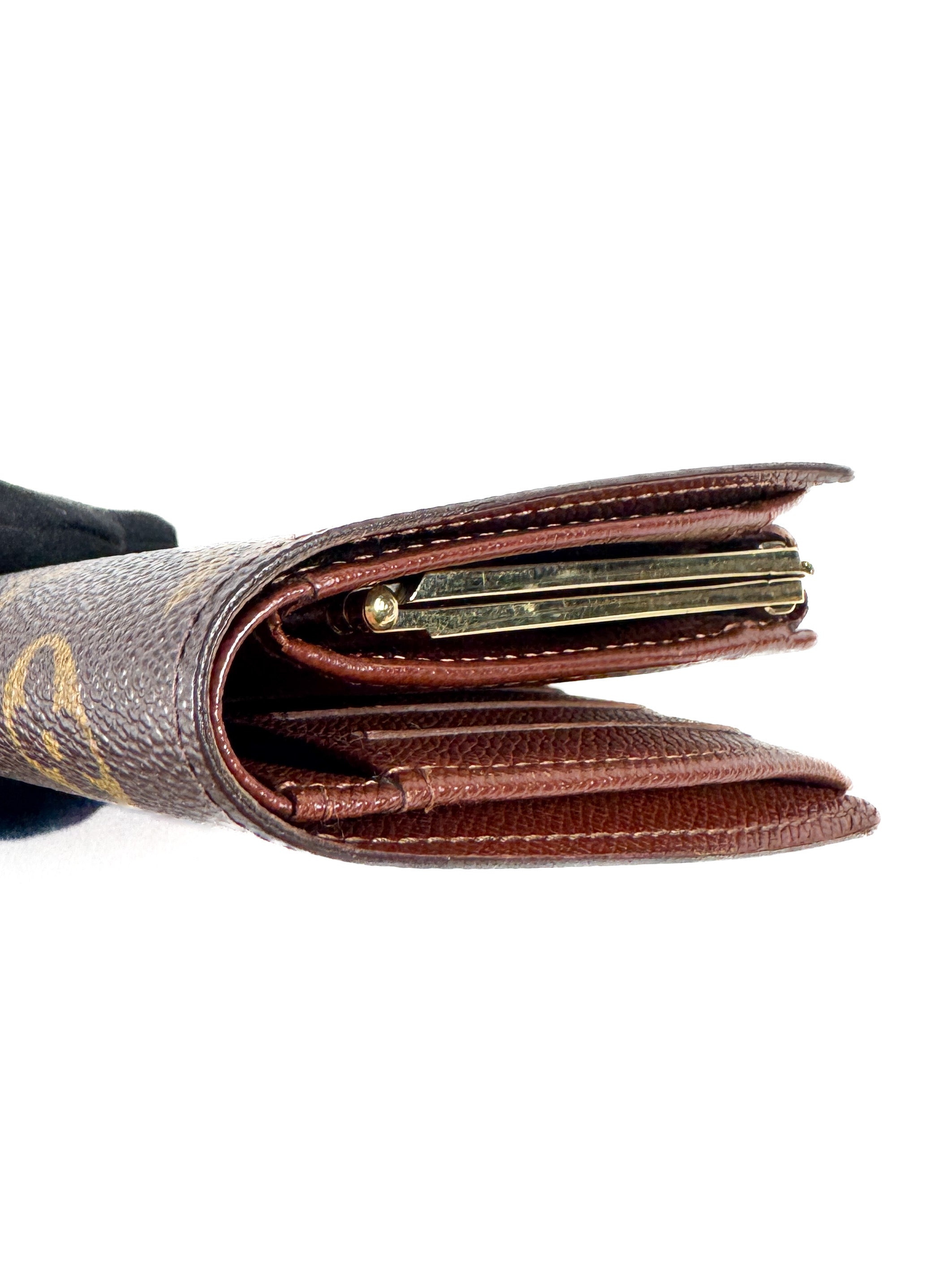 Louis Vuitton monogram porte monnaie wallet SD1020