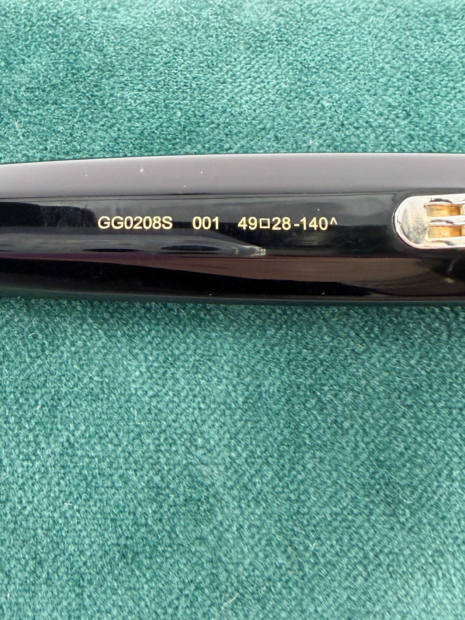 Gucci black GG star sunglasses GG0208S Case - My Girlfriend's Wardrobe LLC