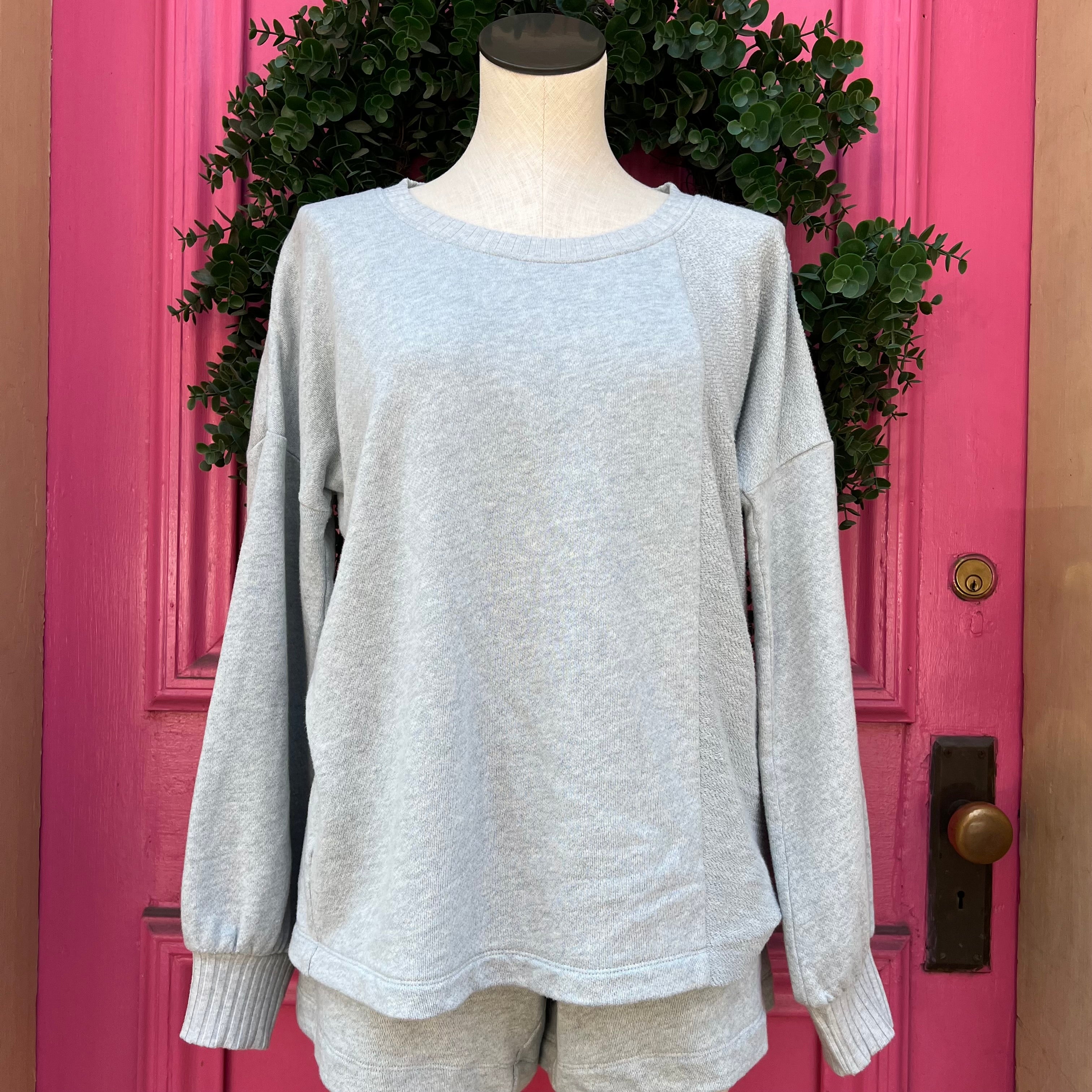 Cabi heathered blue lounge set size S