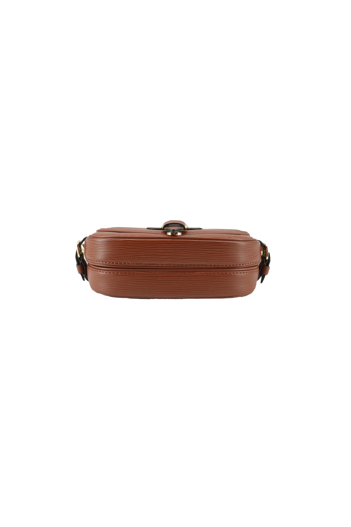 Louis Vuitton brown epi leather Saumur BB NFC