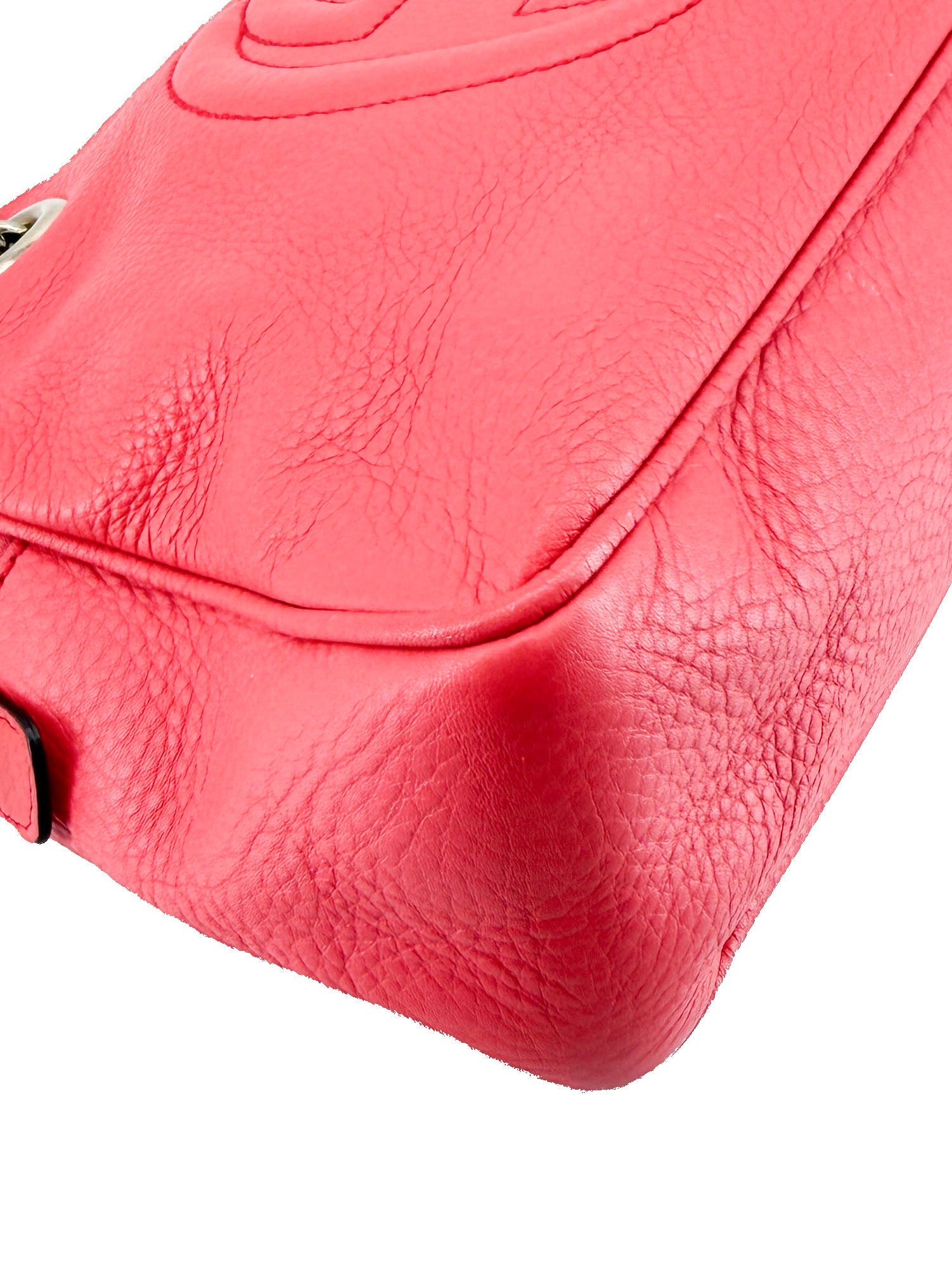 Gucci pink GG soho chain shoulder bag 308983 520981