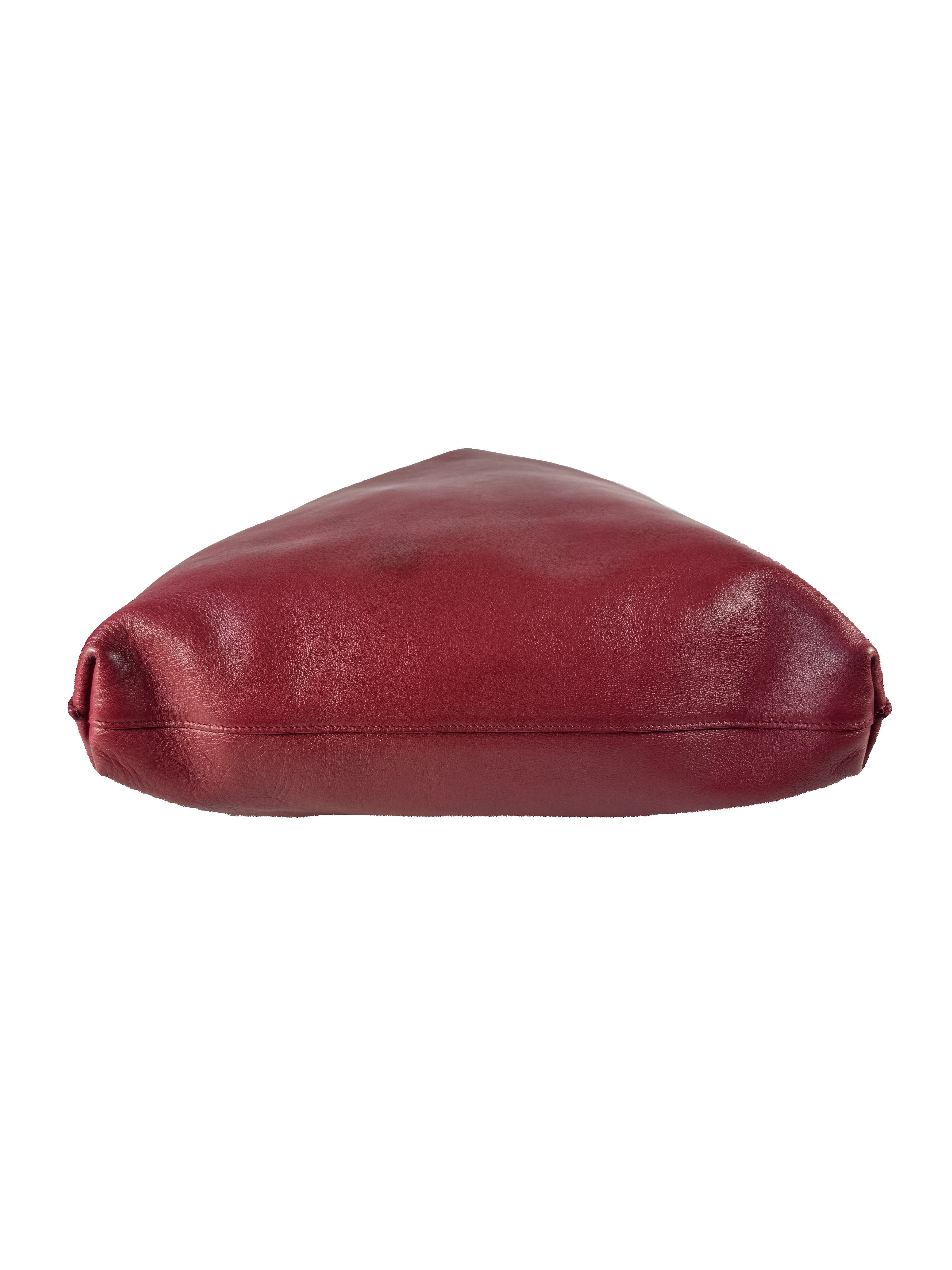 Saint Laurent red Suzanne chain strap shoulder bag 0720
