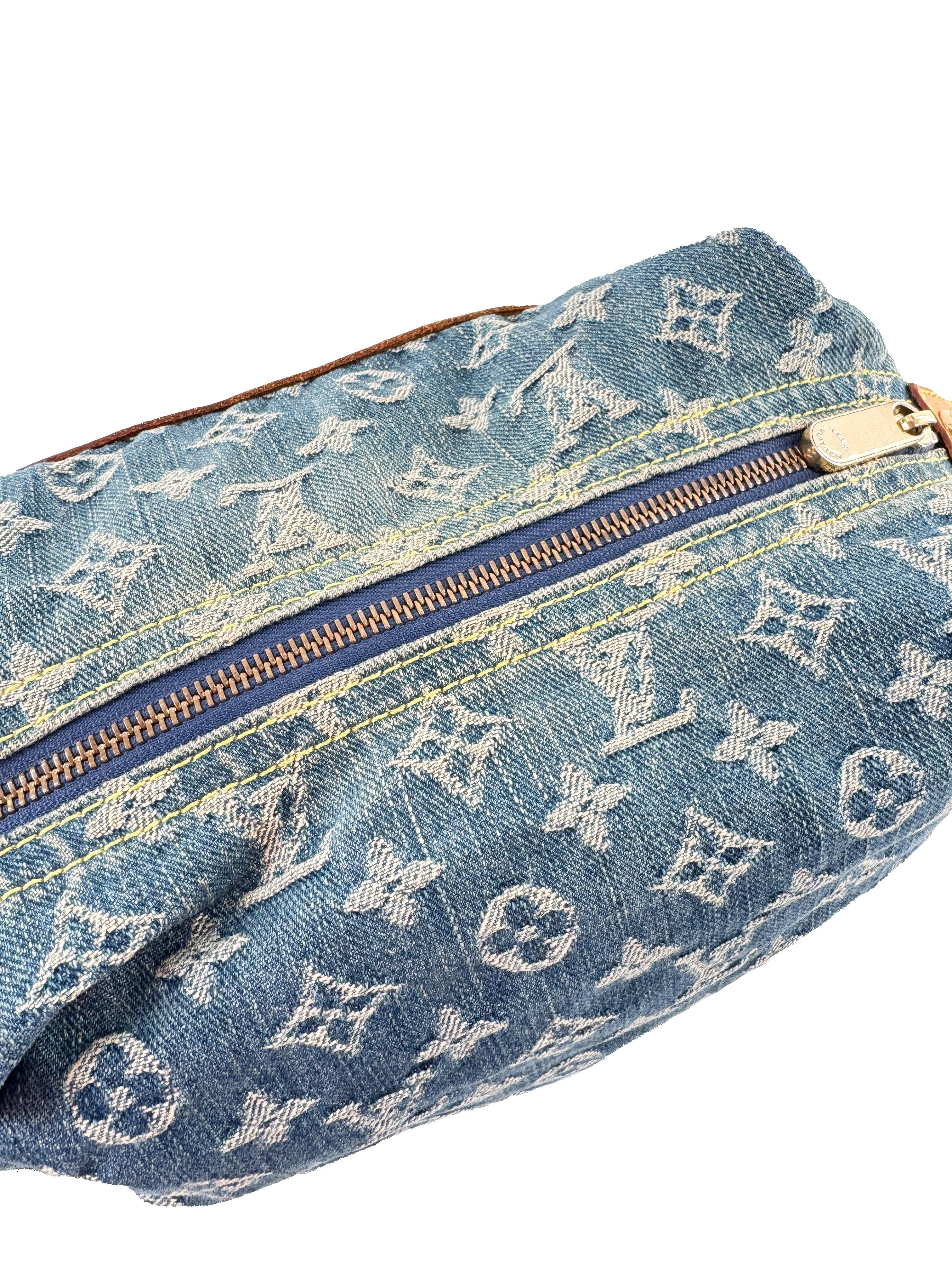 Louis Vuitton monogram denim Baggy GM FL1005