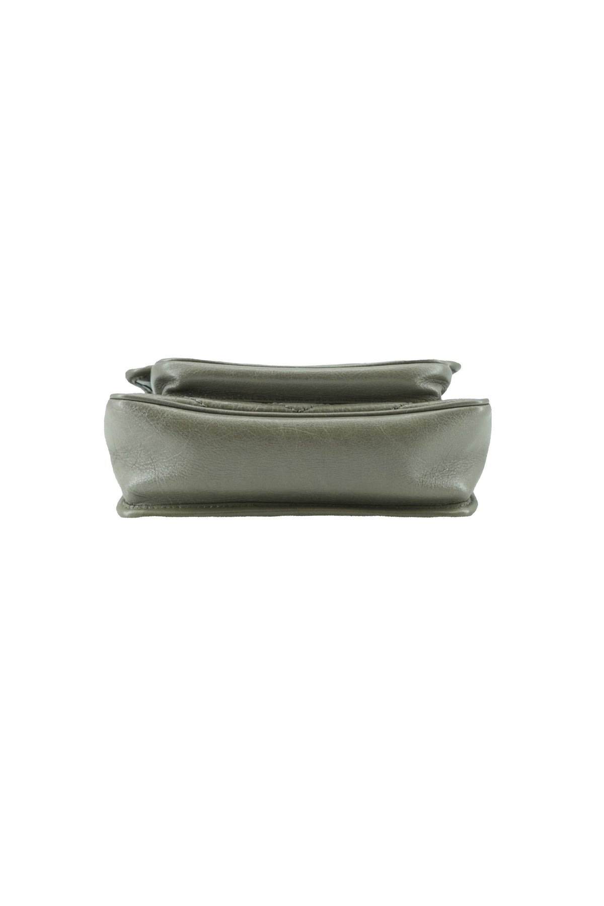 Saint Laurent gray quilted baby Niki satchel PMR 633160-1221