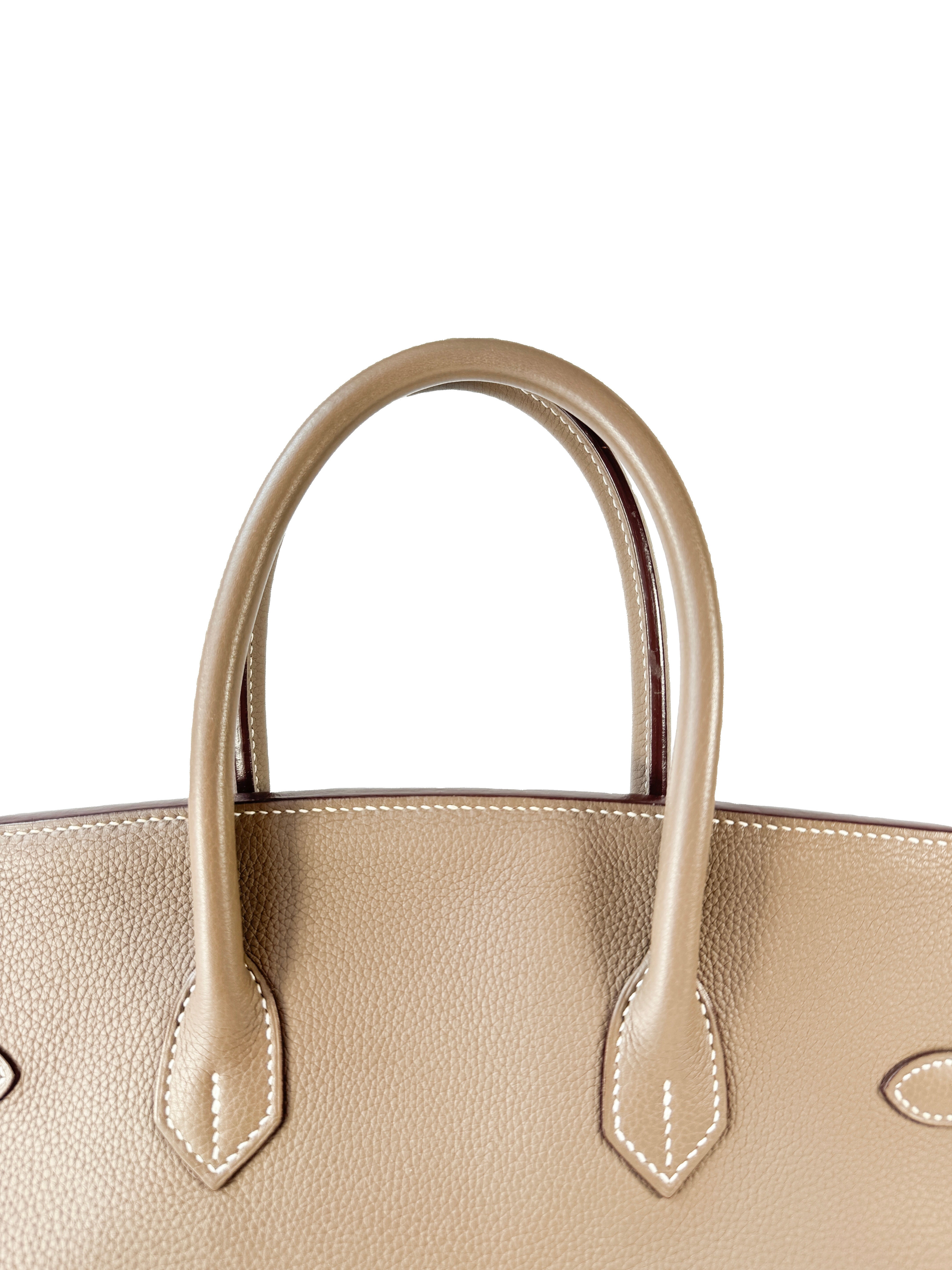 Hermès togo Birkin 35 Etoupe