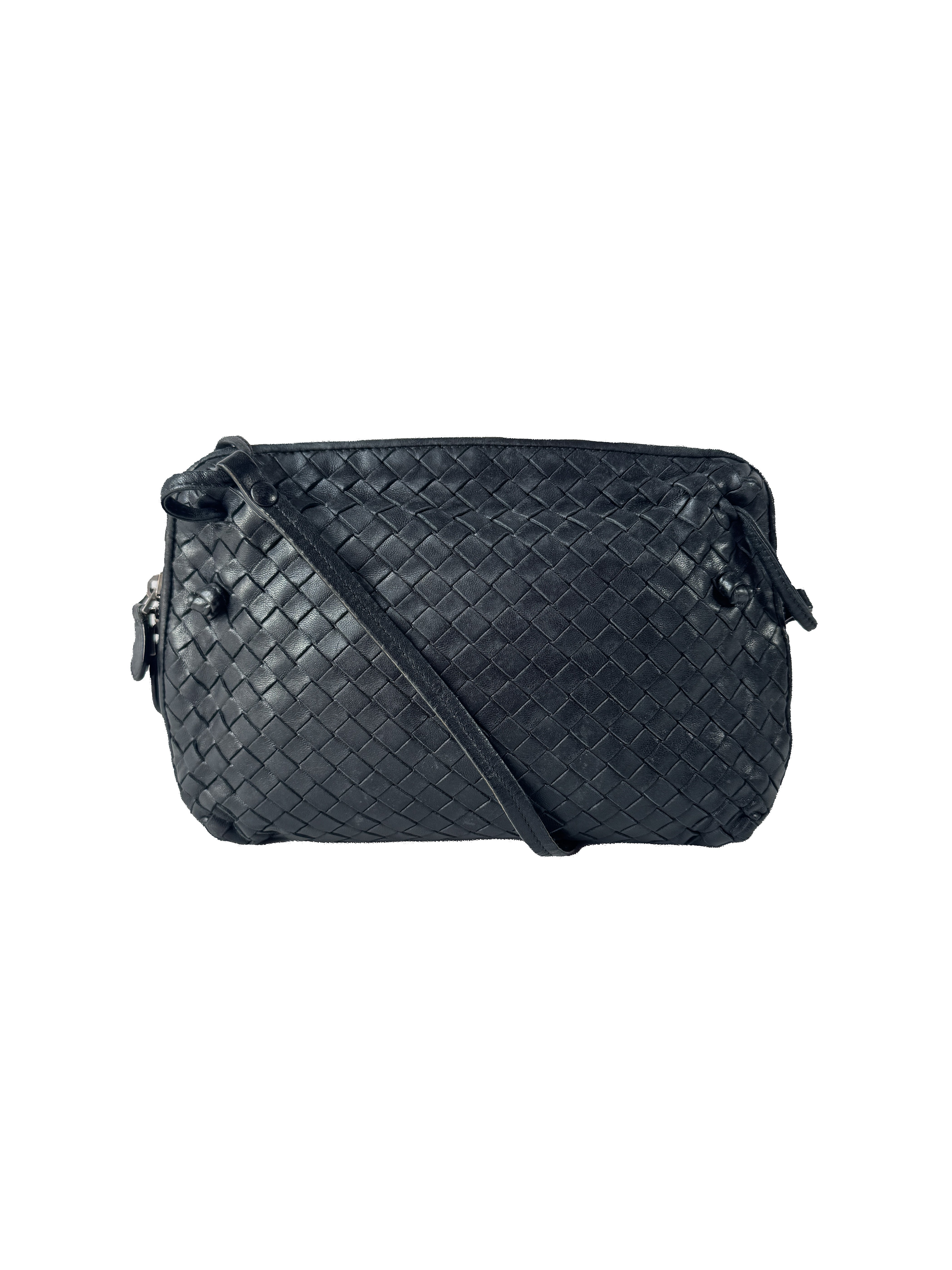 Bottega Veneta black Intrecciato Nodini bag 245354 V0016 8175